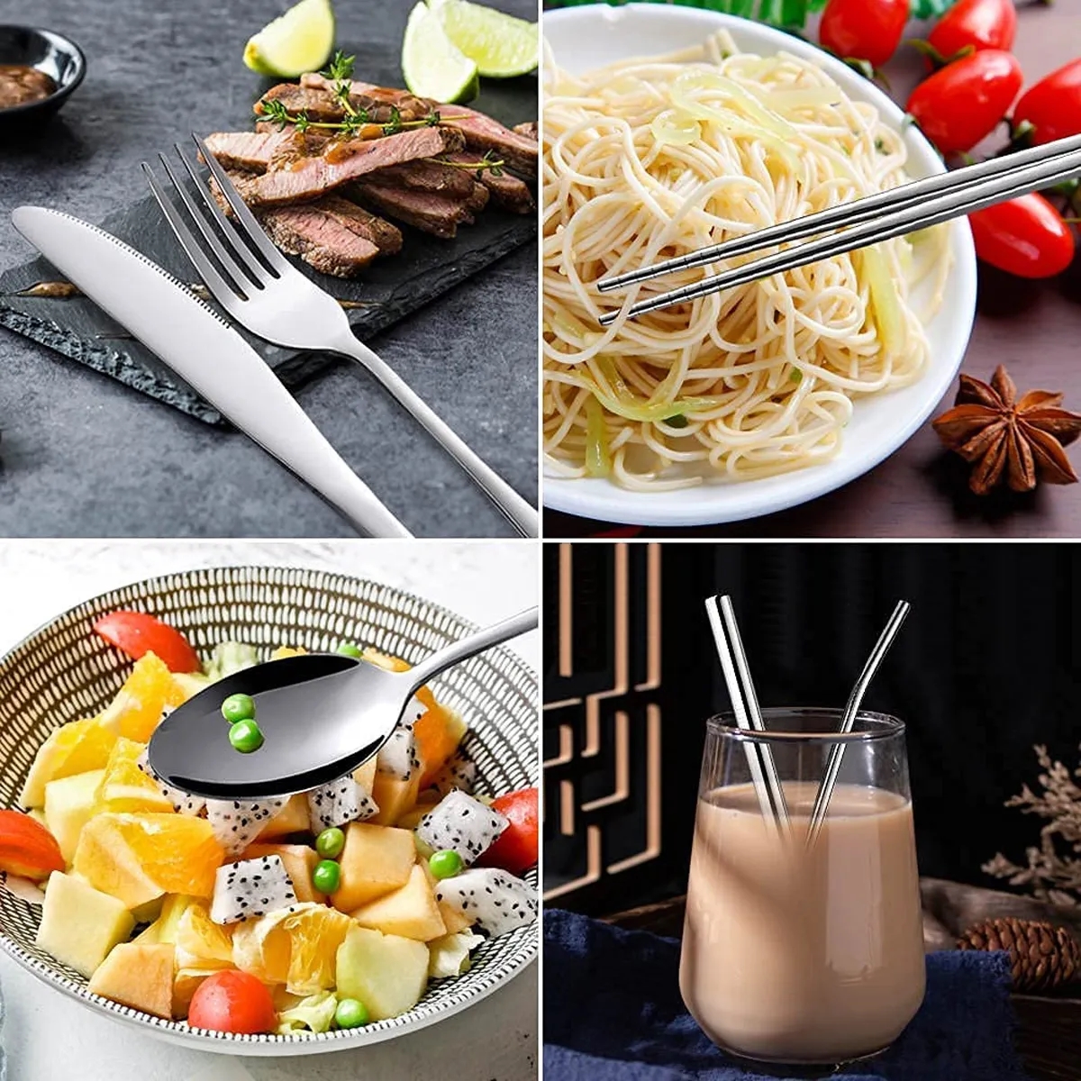 Travel Camping Cutlery Set 2