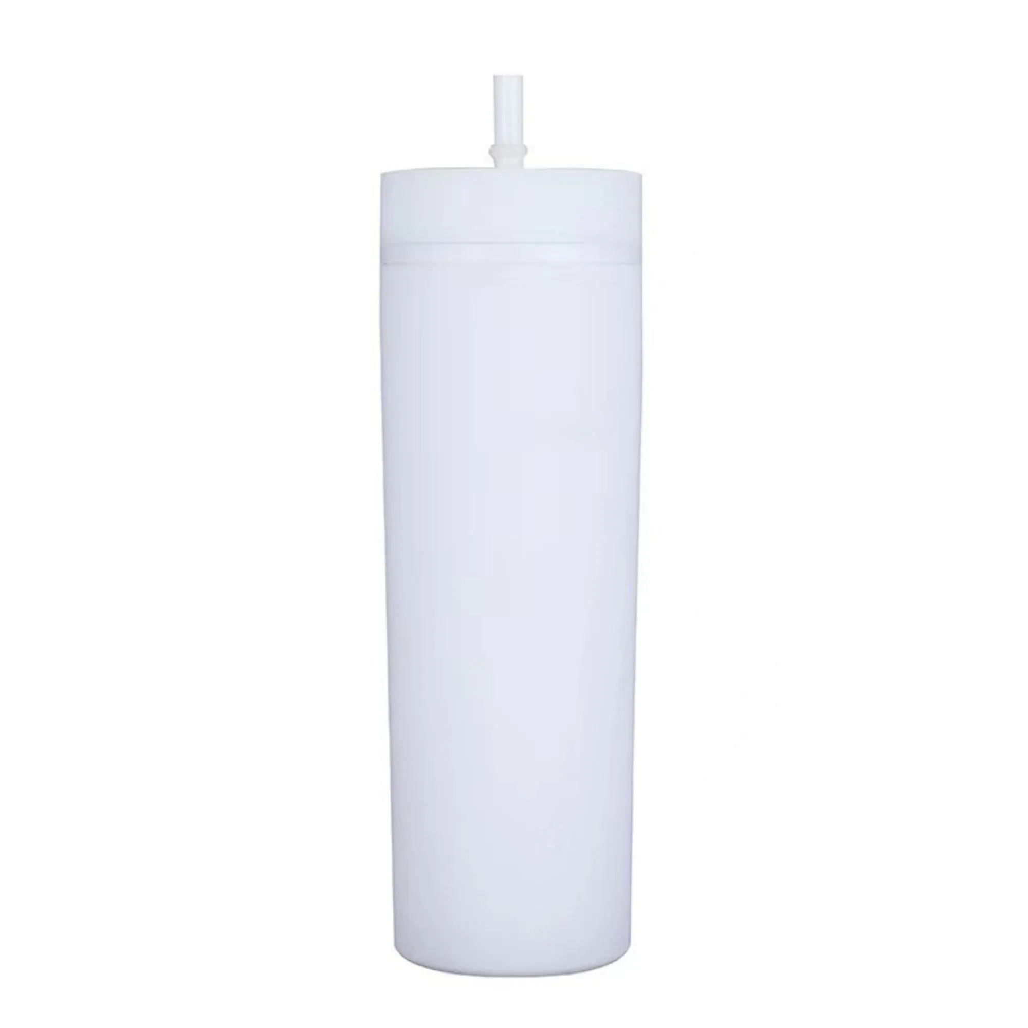 16oz Slim Tumblers With Straw 7
