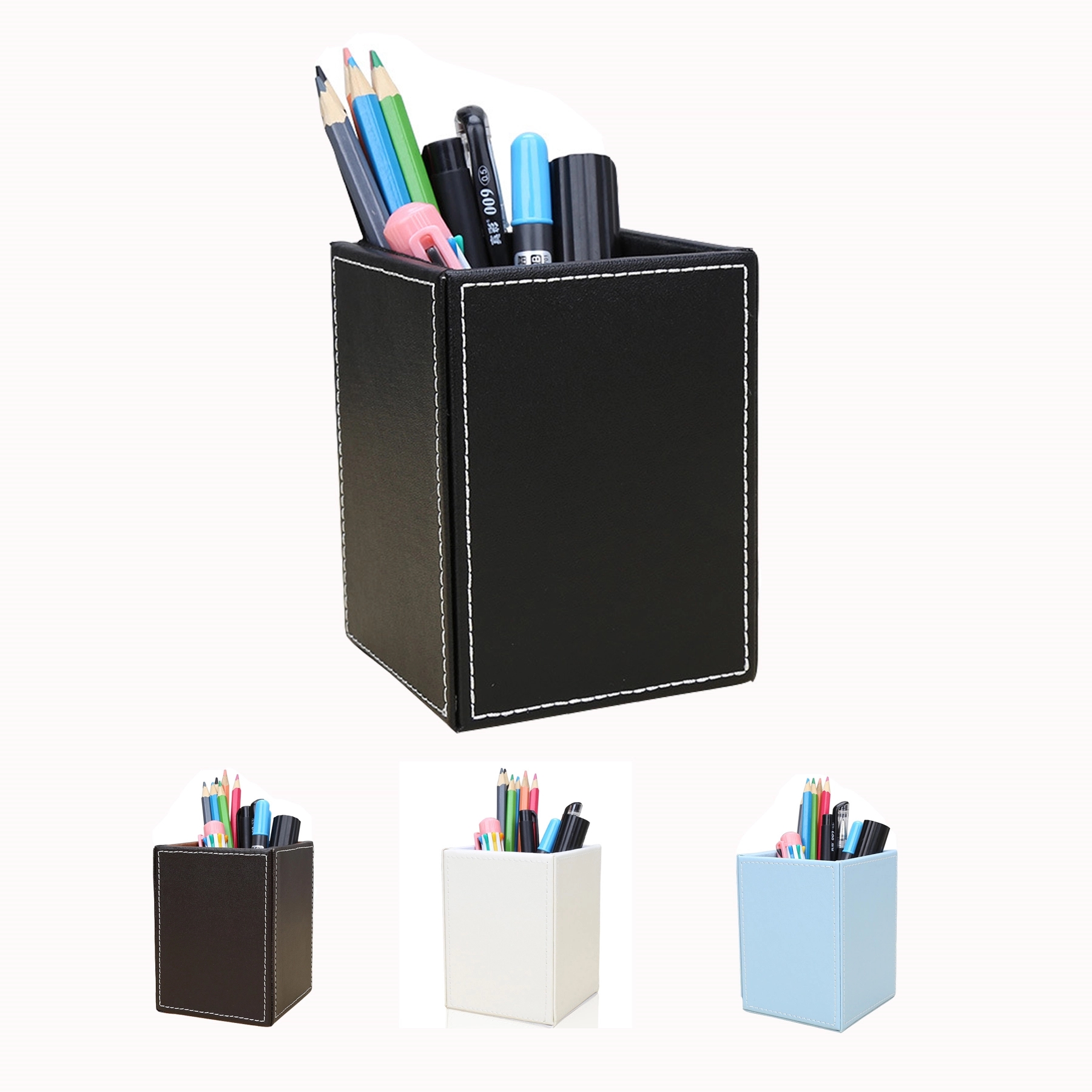 Leather Desktop Caddy 3