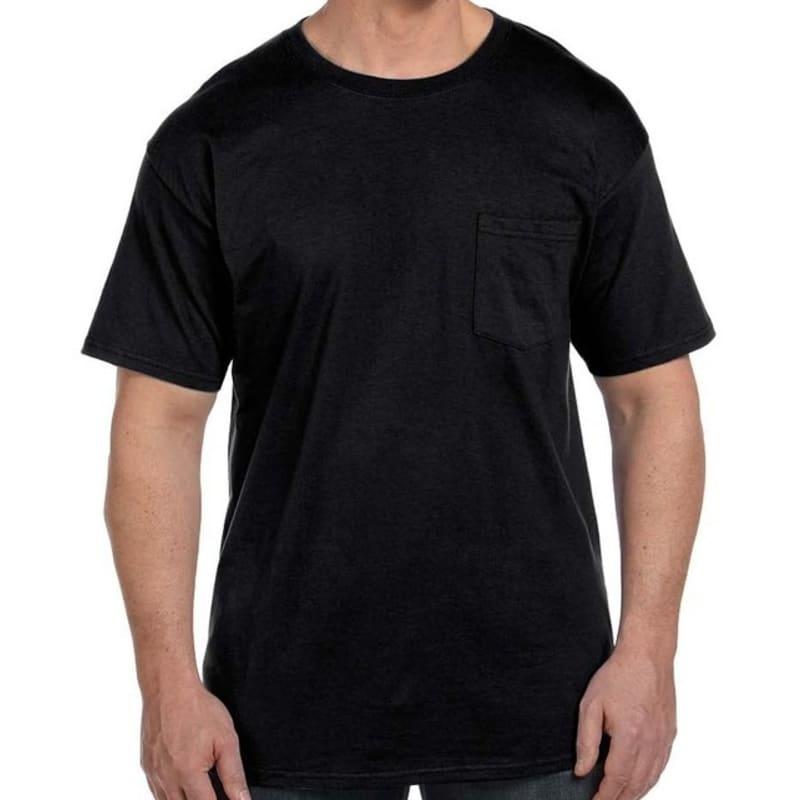 Hanes 6.1 Oz. Beefy-T® With Pocket 9