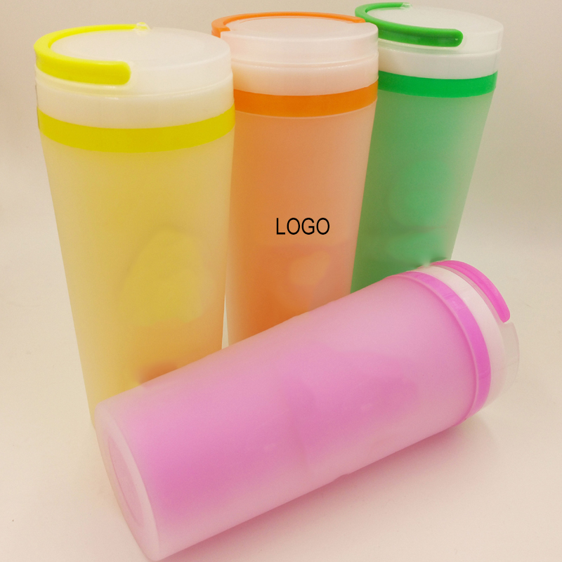 20OZ Double Wall Plastic Tumbler With Handle 2