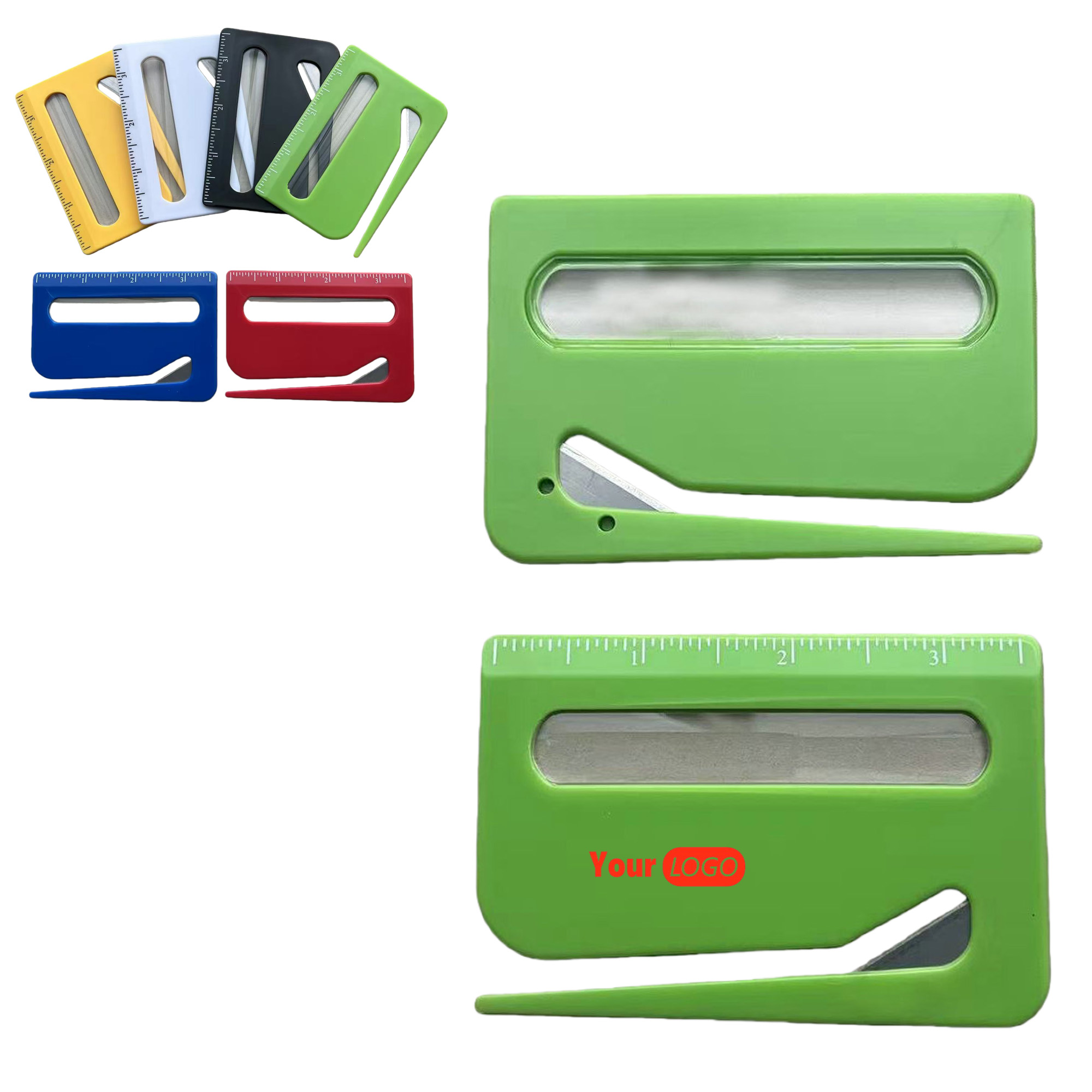 3 in 1 Magnifier Letter Opener with Scale 2