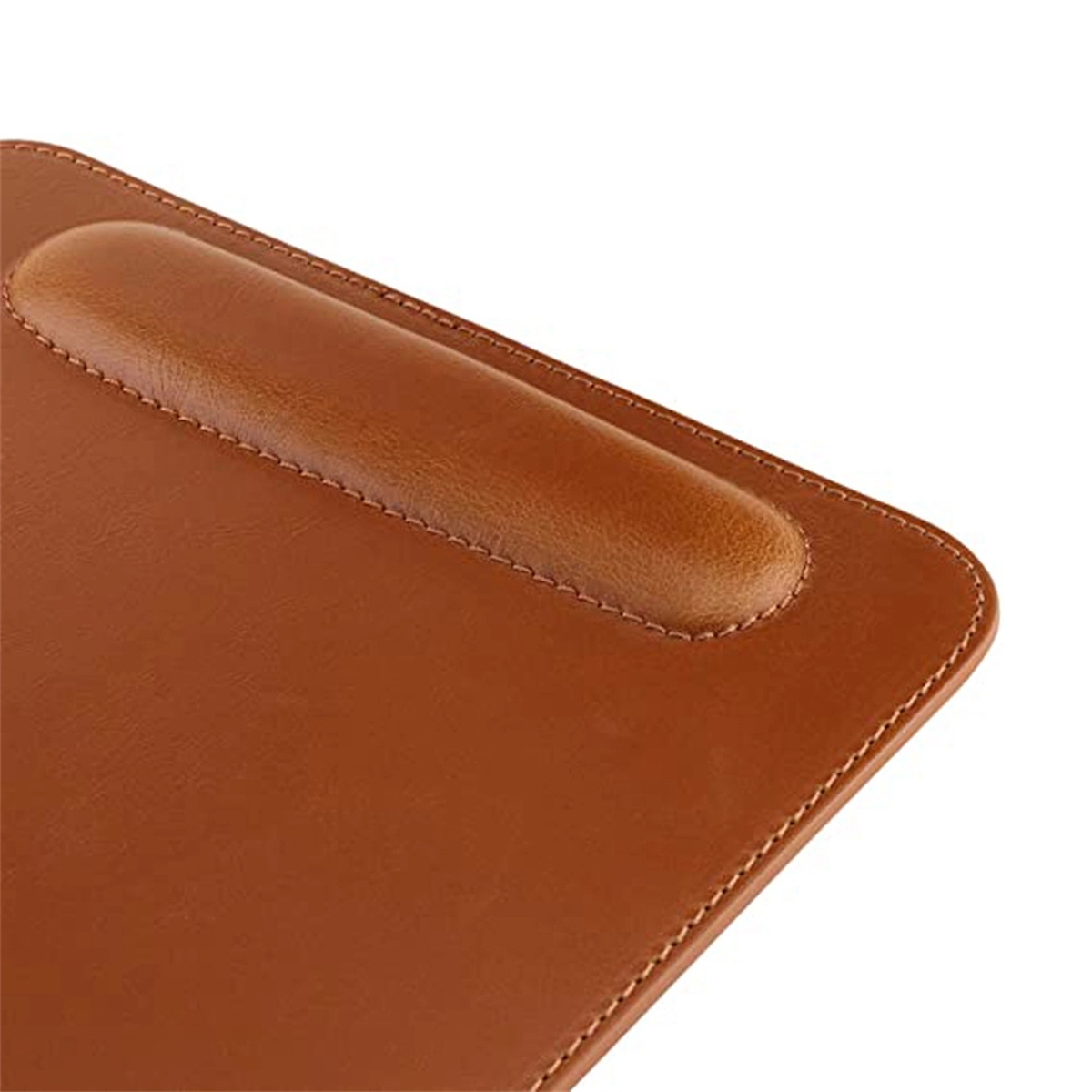 Leather Square Mousepad with Wrist Rest 5