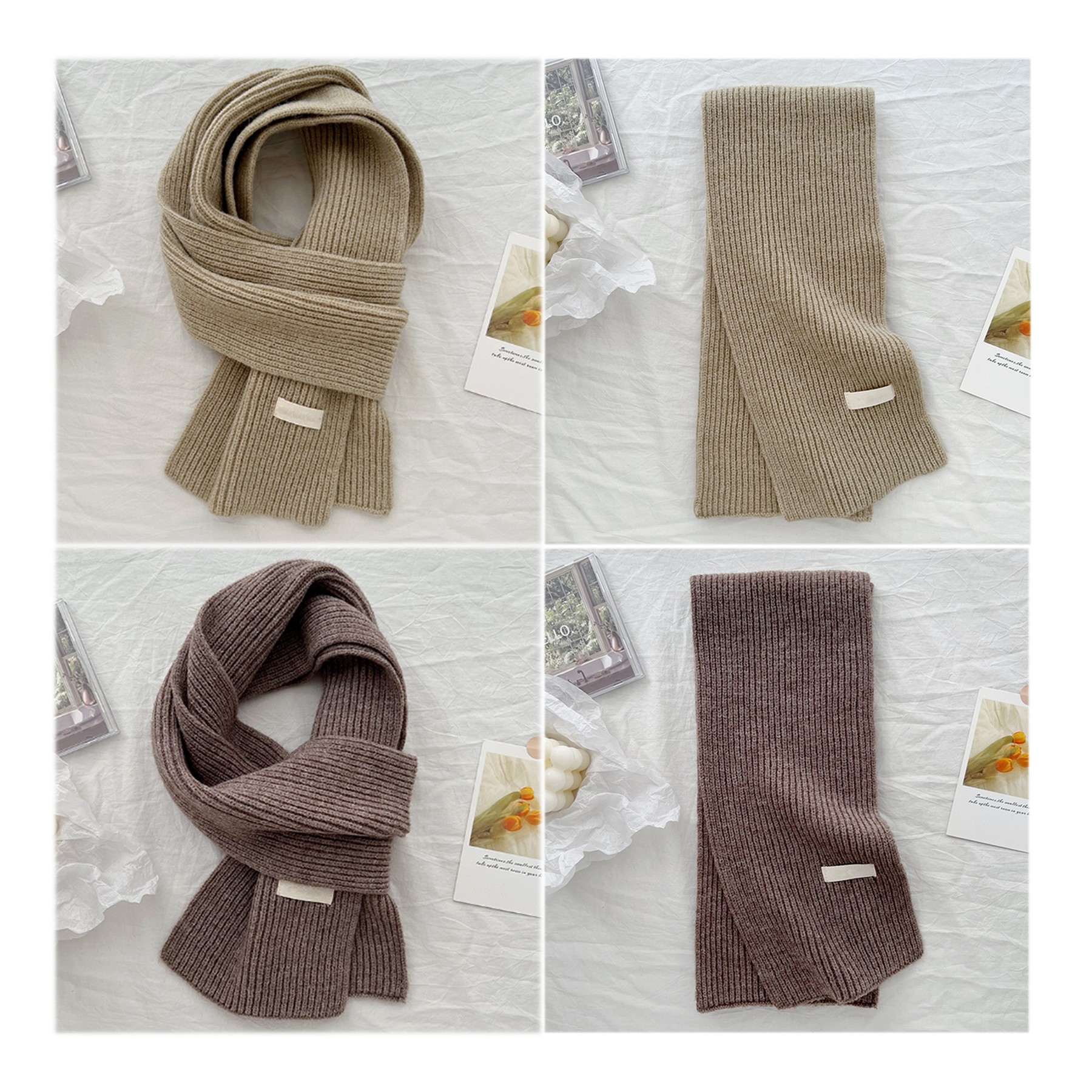 Warm Thick Scarf Long Large 2