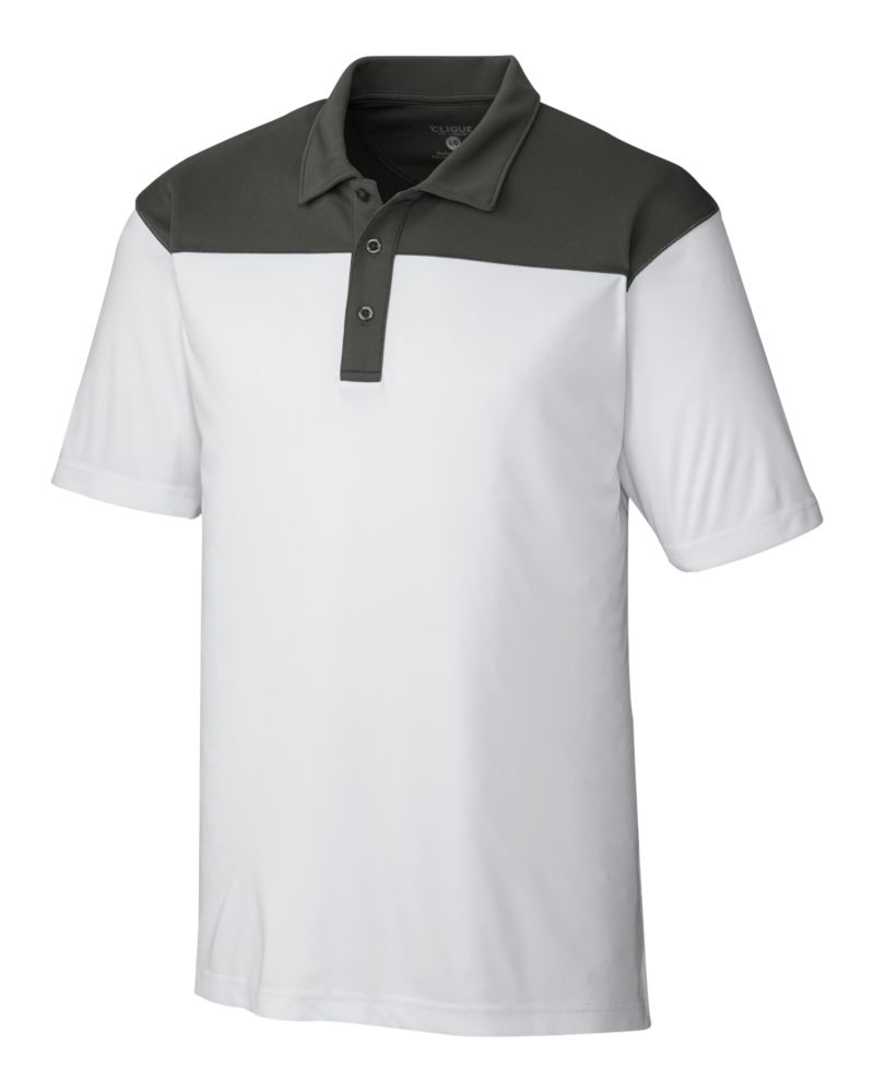 Parma Colorblock Tech Jersey Mens Polo