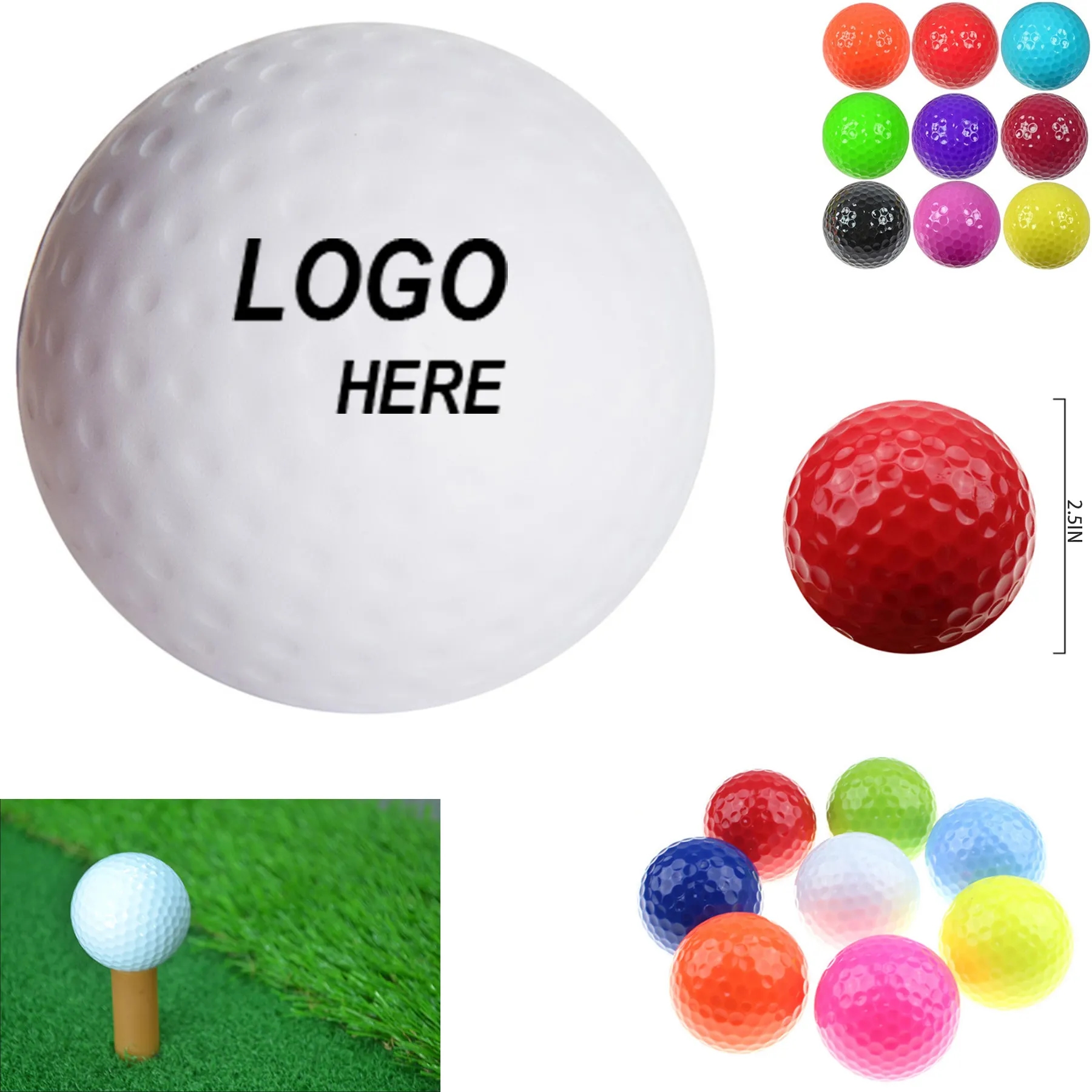 Golf Ball Stress Reliever 3