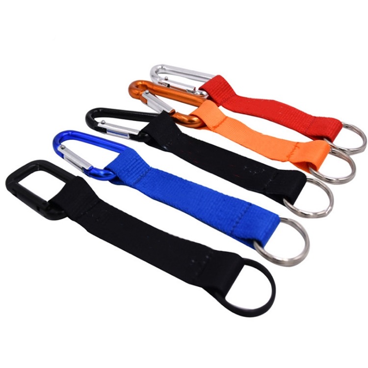 Carabiner Keychain with Polyester Strap 8
