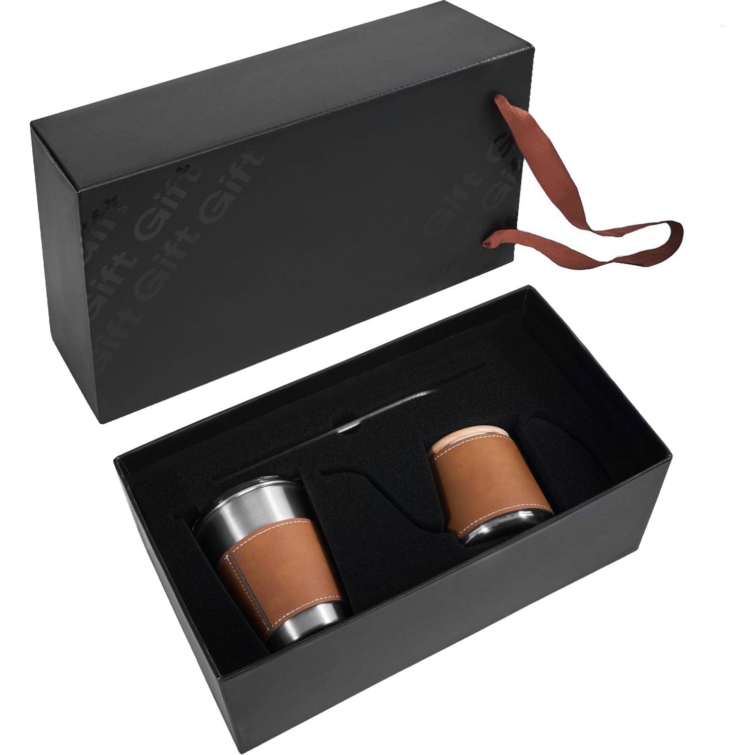 Stainless Steel Hand Brewer Coffee Set w/ Box 4