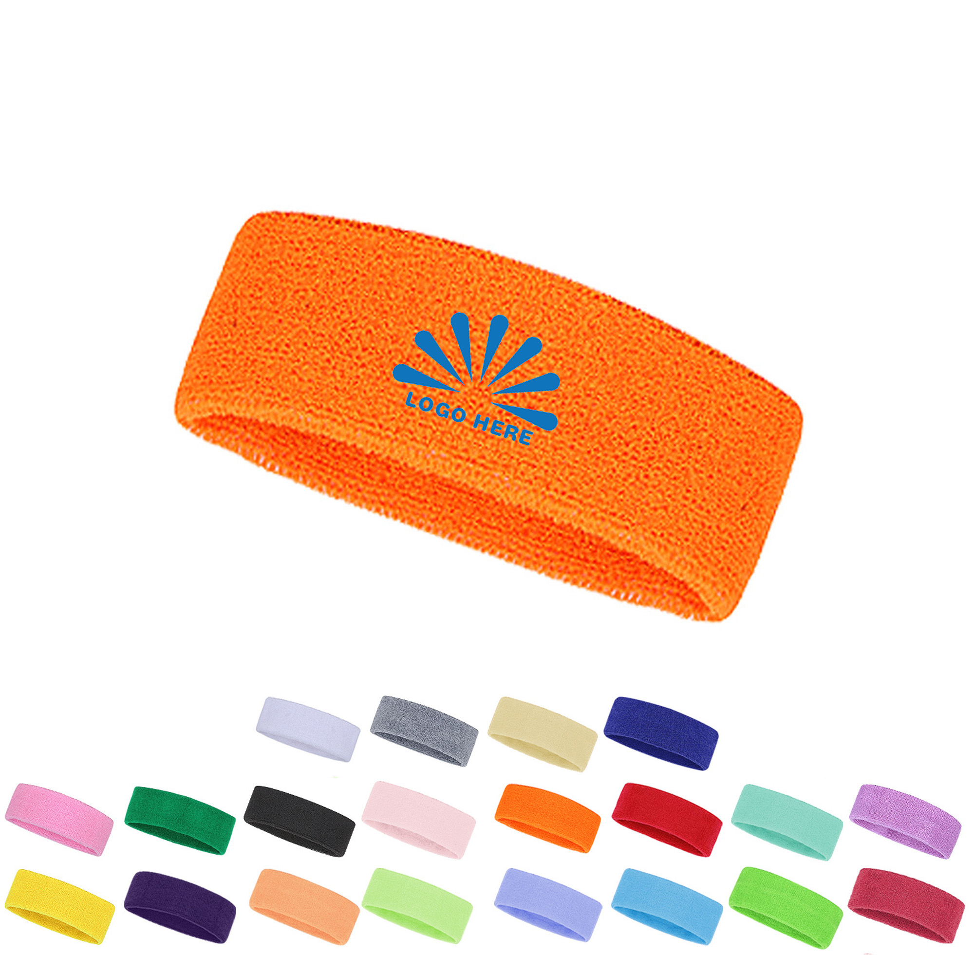 Breathable Stretch Sports Headband MOQ 20 2