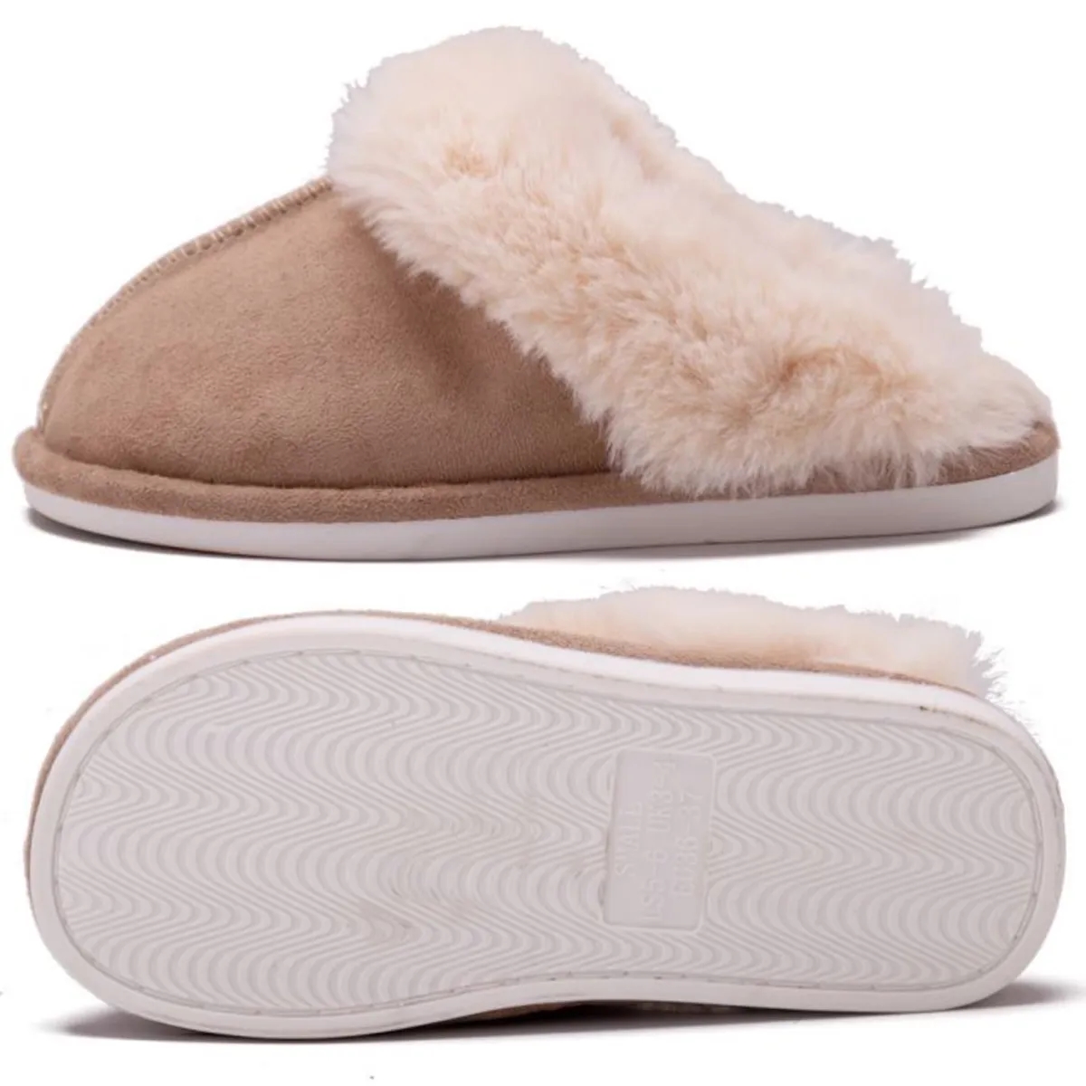 Fuzzy Fleece Warm Slippers 3