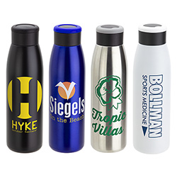 Aurora 18 oz Vacuum Insulated Copper-Coated Stainless Steel Bottle, custom water bottle with logo imprint 13