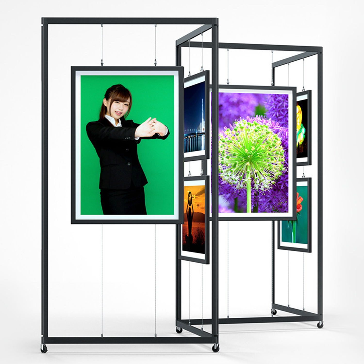 Foldable Painting And Calligraphy Display Stand With Board 4