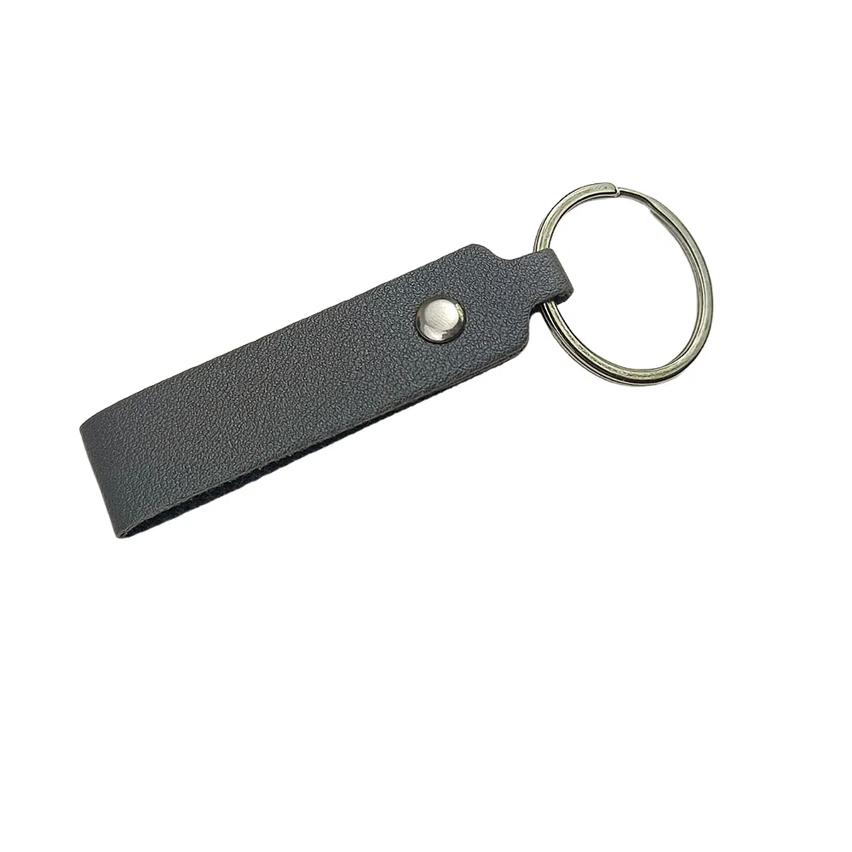 Striped Leather Keychain for Office and Travel 3