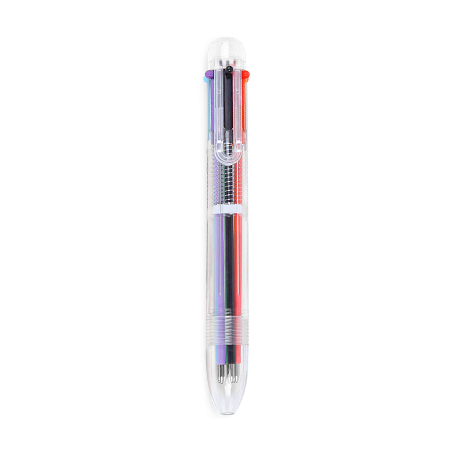 6 in 1 Multicolor Retractable Ballpoint Pen 5