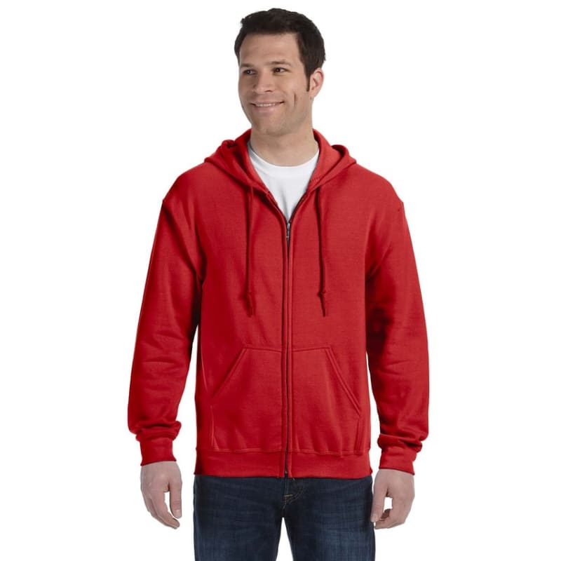 Custom Embroidered Unisex Full Zip Hoodies 3