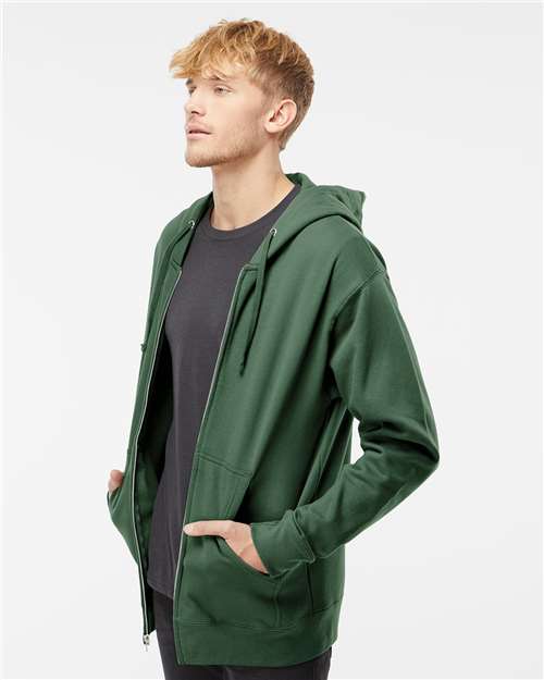 Unisex Midweight Full-Zip Hooded Sweatshirt - SS4500Z 10