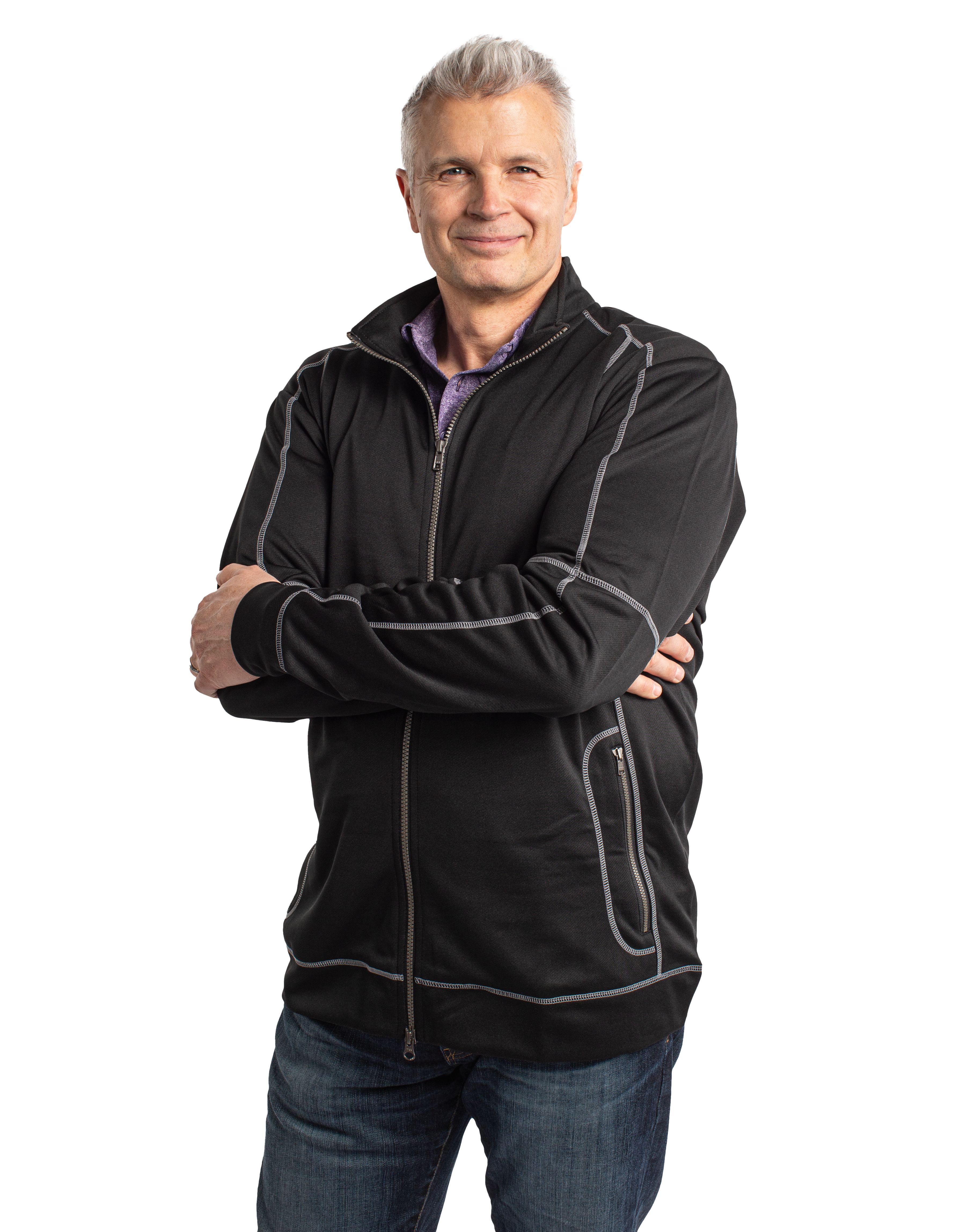 Clique Helsa Performance Knit Mens Full Zip 2