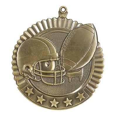 Football Star Medal 2 3/4" 2