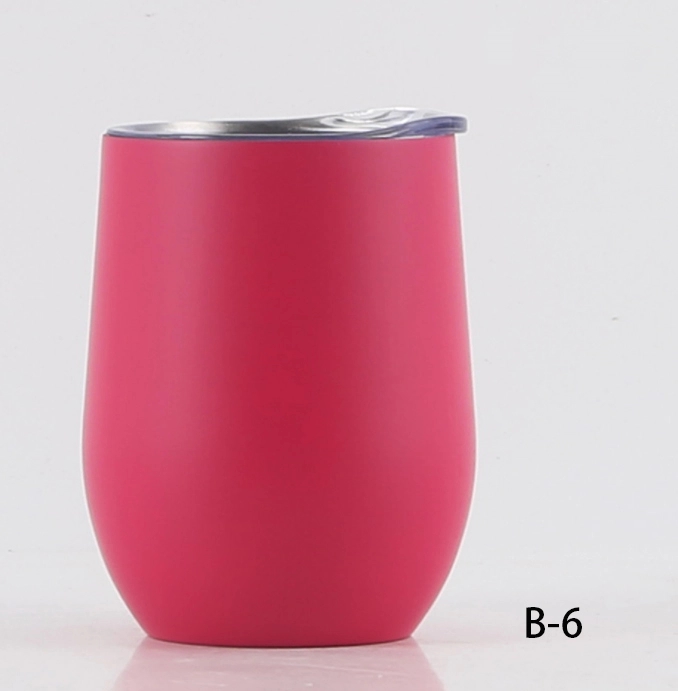 12 OZ U shape Stemless Thermos cup 30