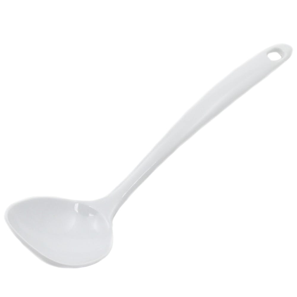Basting Spoon - White 11" Melamine 2