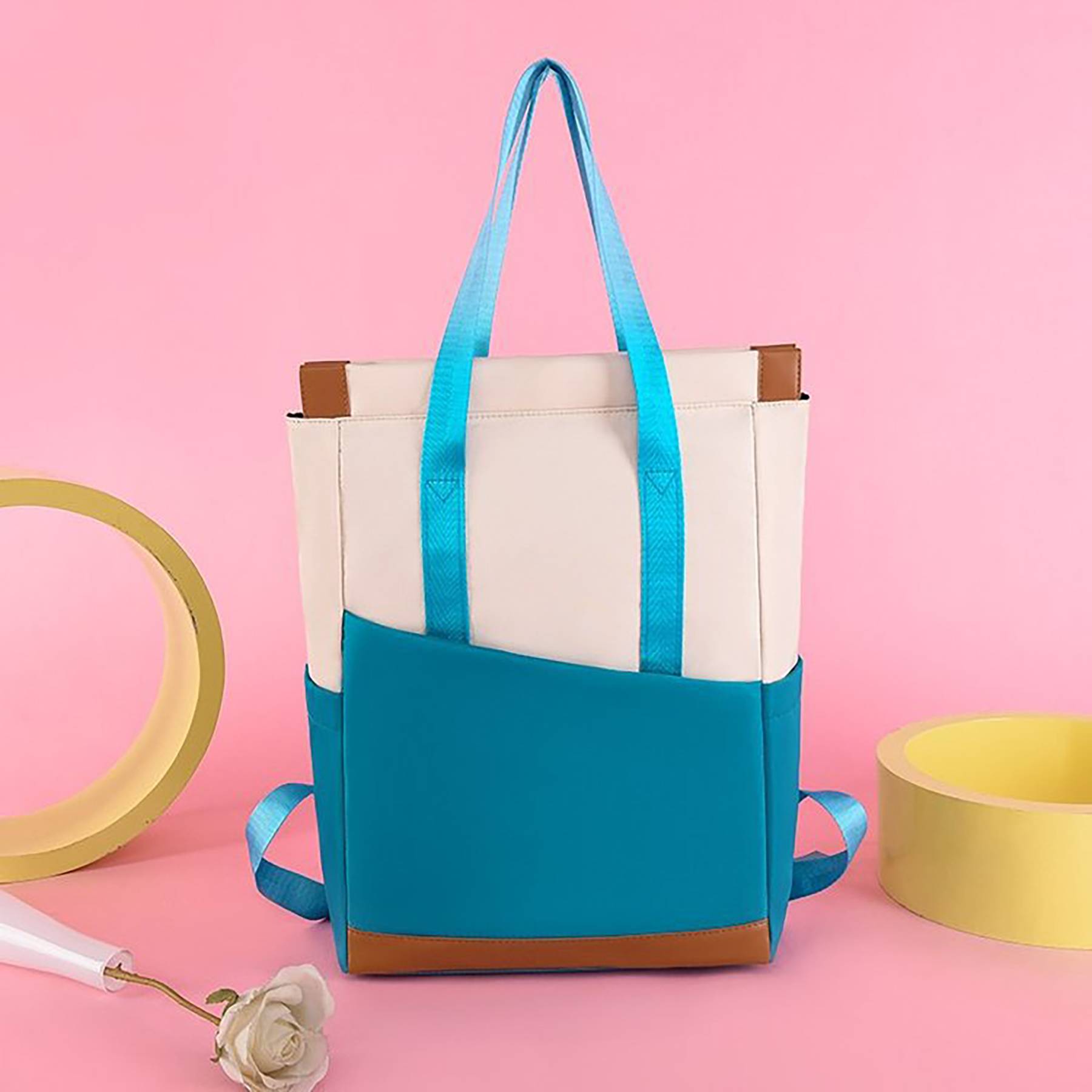 Nylon Leisure Bags Female Travel Backpack 4