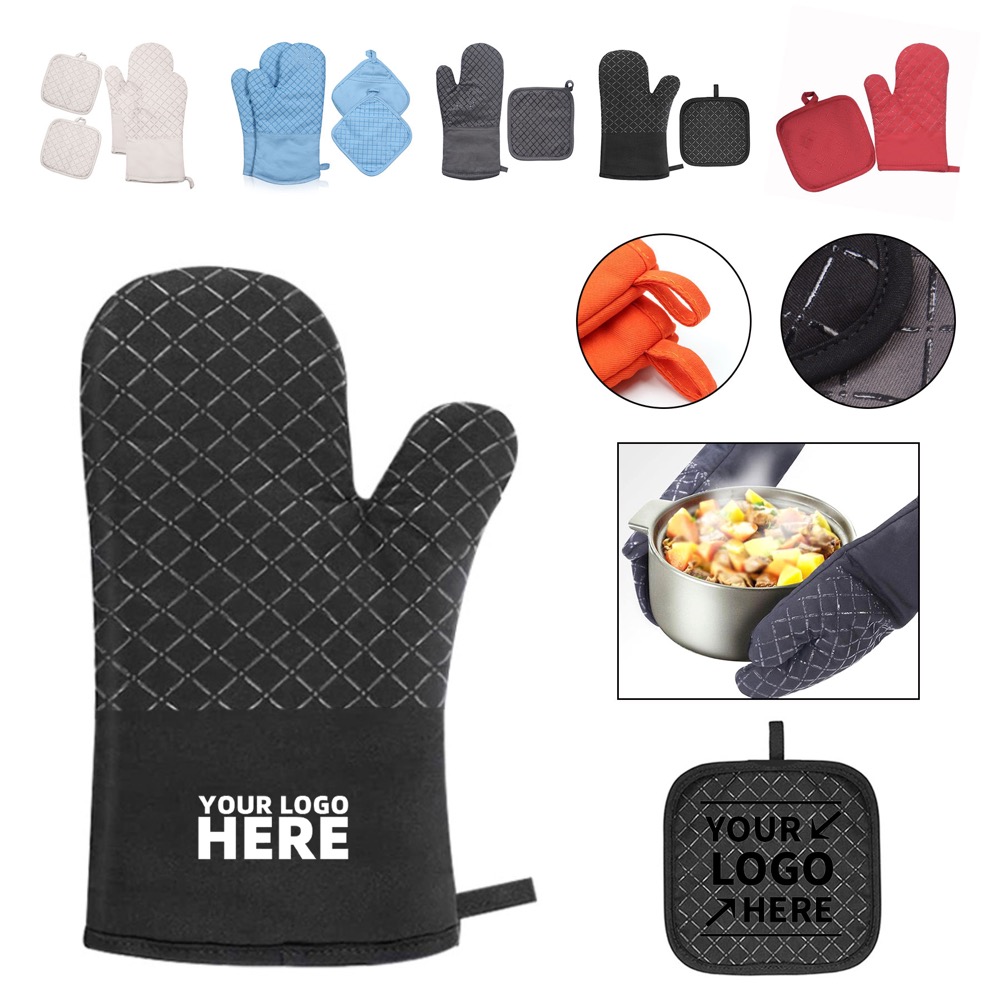 Oven Mitt And Pot Holder Set  1