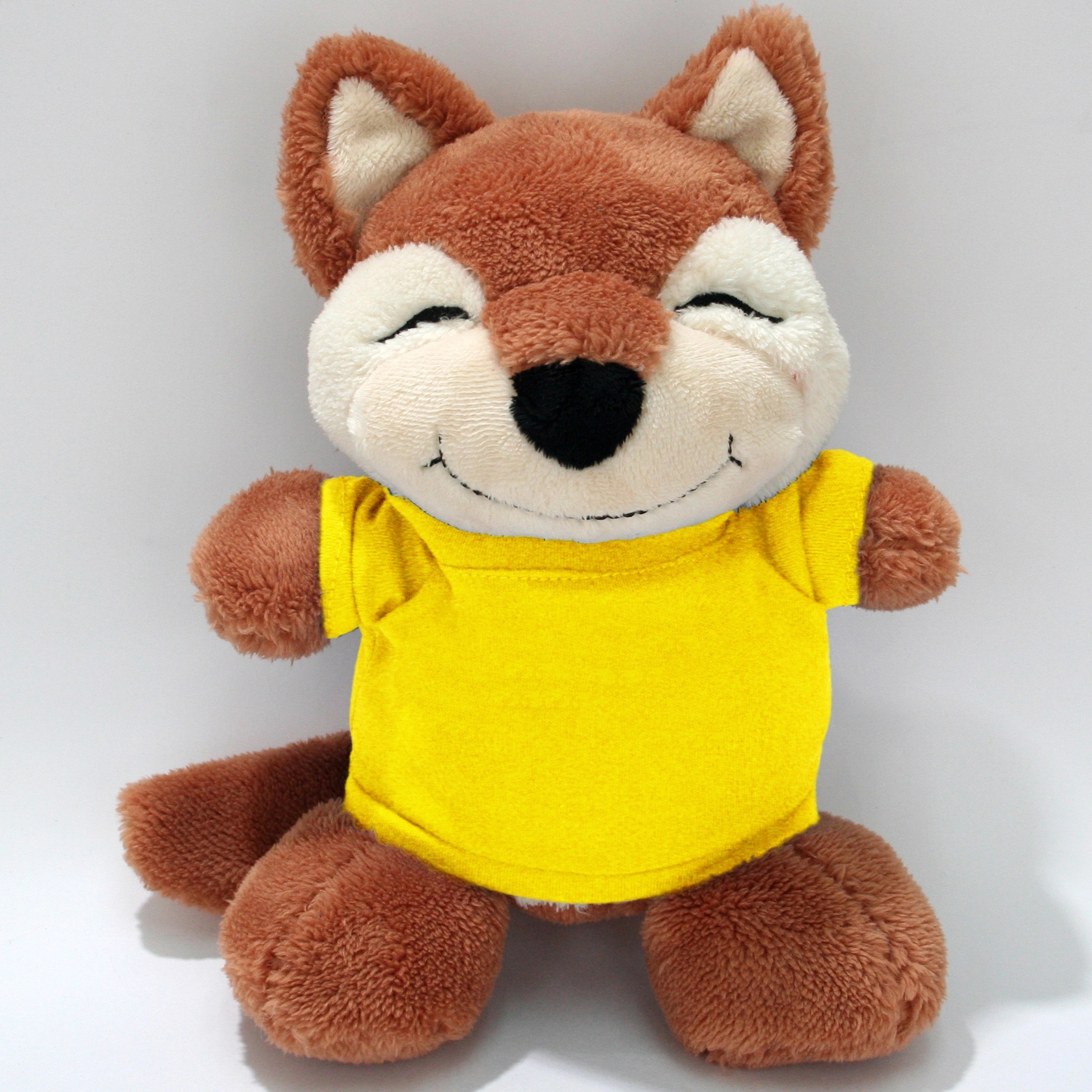 10" Smiling Faces Sitting Fox 12