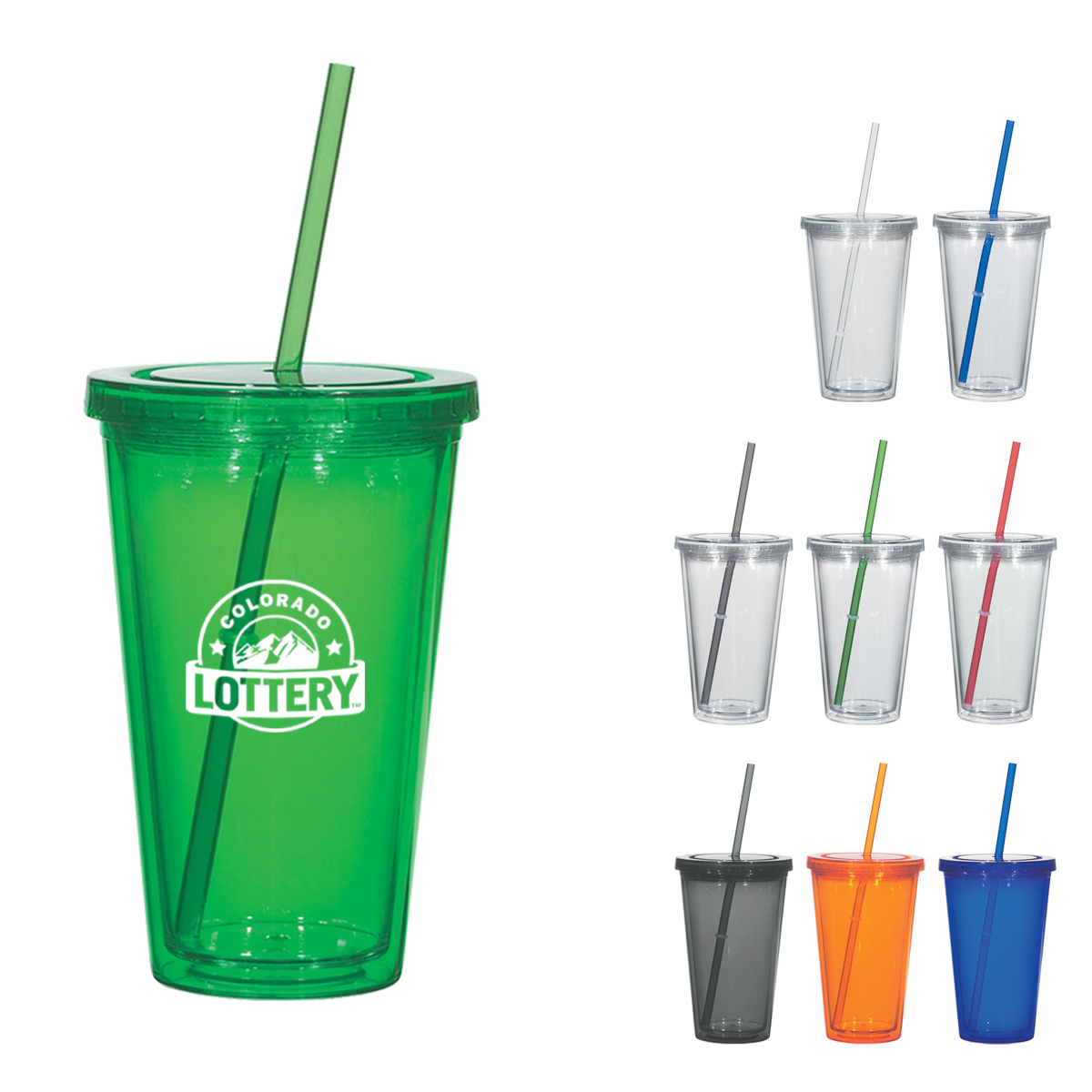 16 Oz. Newport Acrylic Tumbler 3