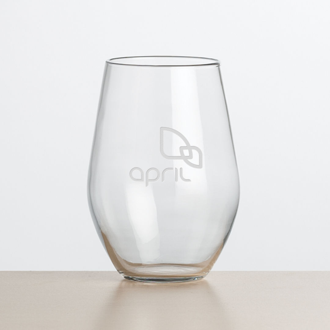 Vale Stemless Wine - Deep Etch 1