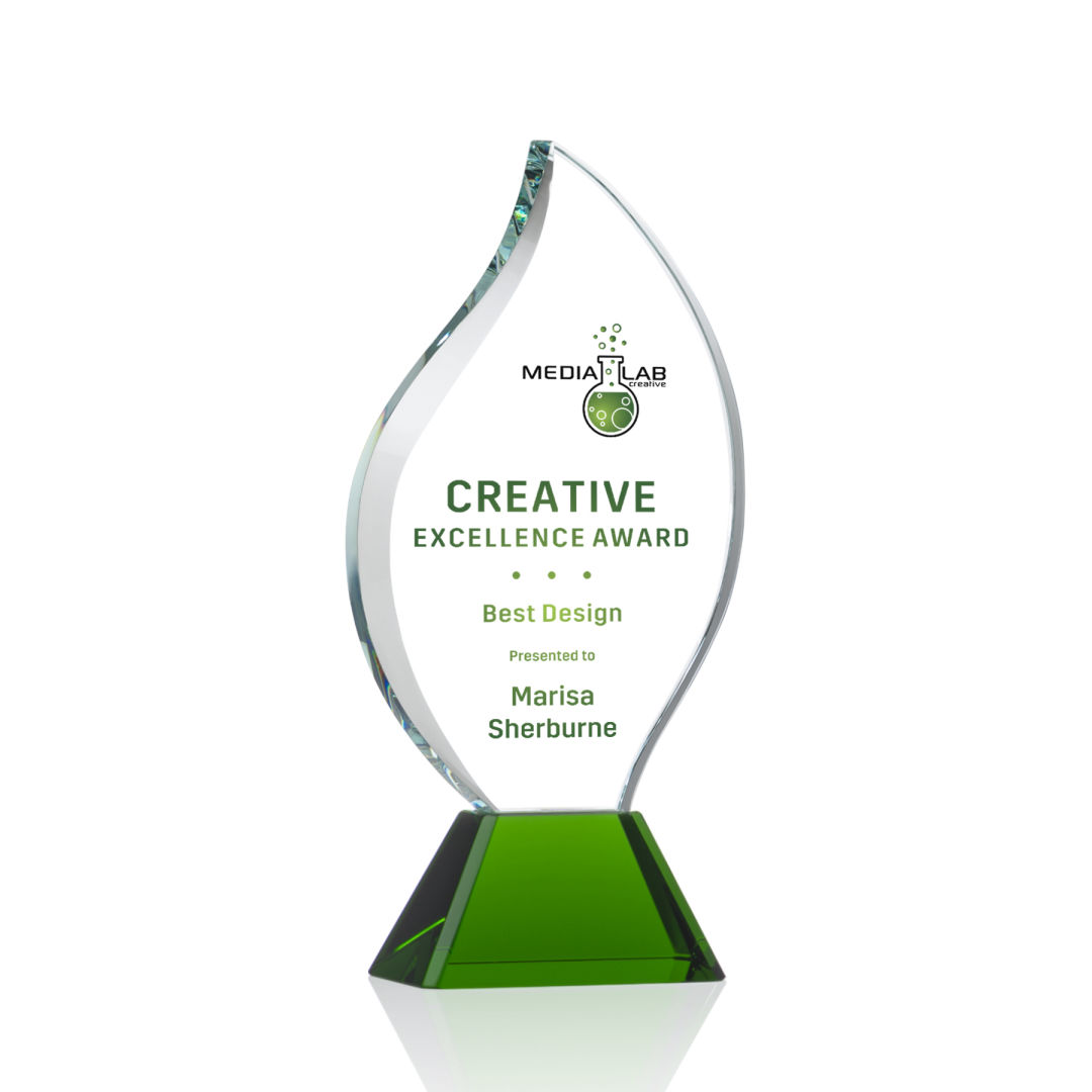 Norina Flame VividPrint™ Award - Green 9
