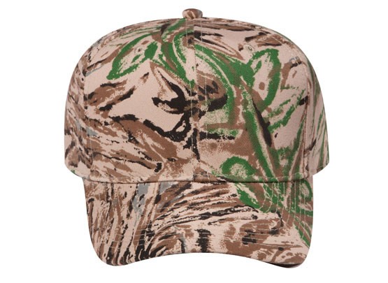 OTTO CAP Camouflage 6 Panel Mid Profile Baseball Cap 36