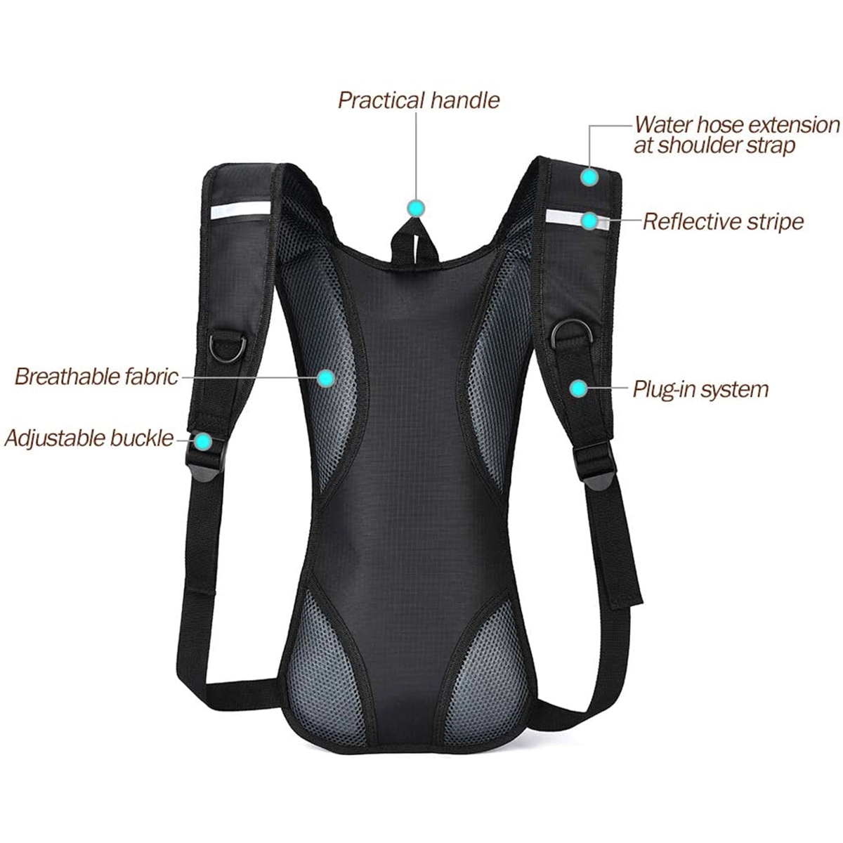 70oz Hydration Pack Water Backpack 2