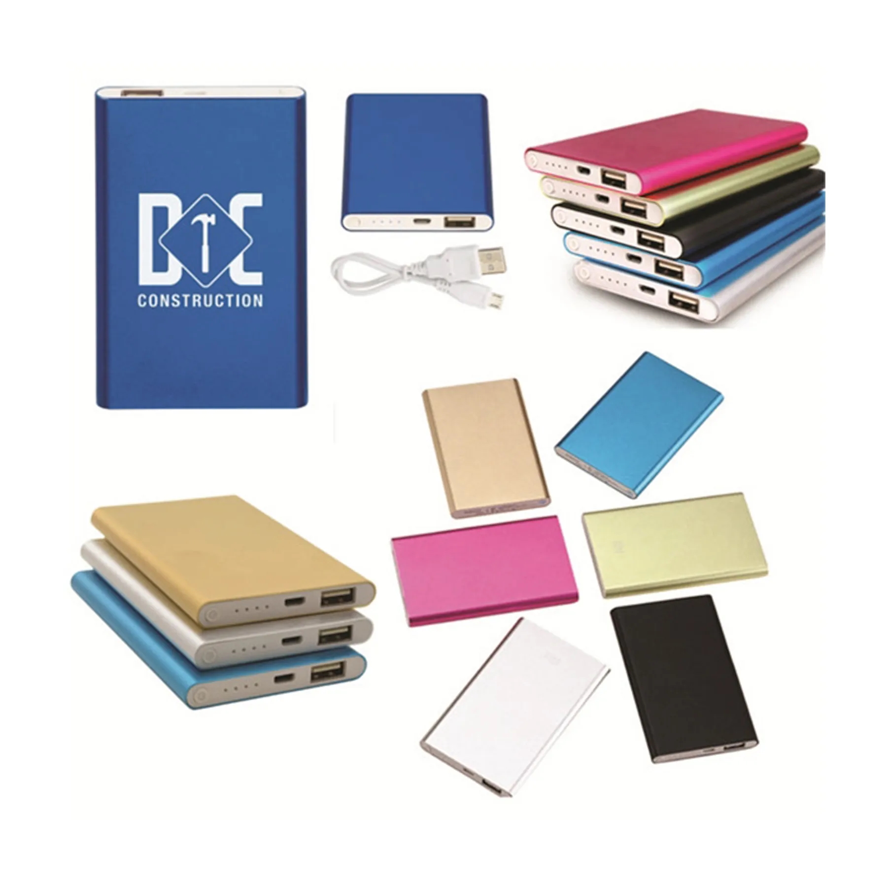 Wholesale 5000mAh Customer Branded Power Bank 5