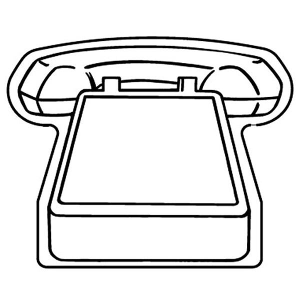 Large Rotary Telephone Magnet - Full Color 1