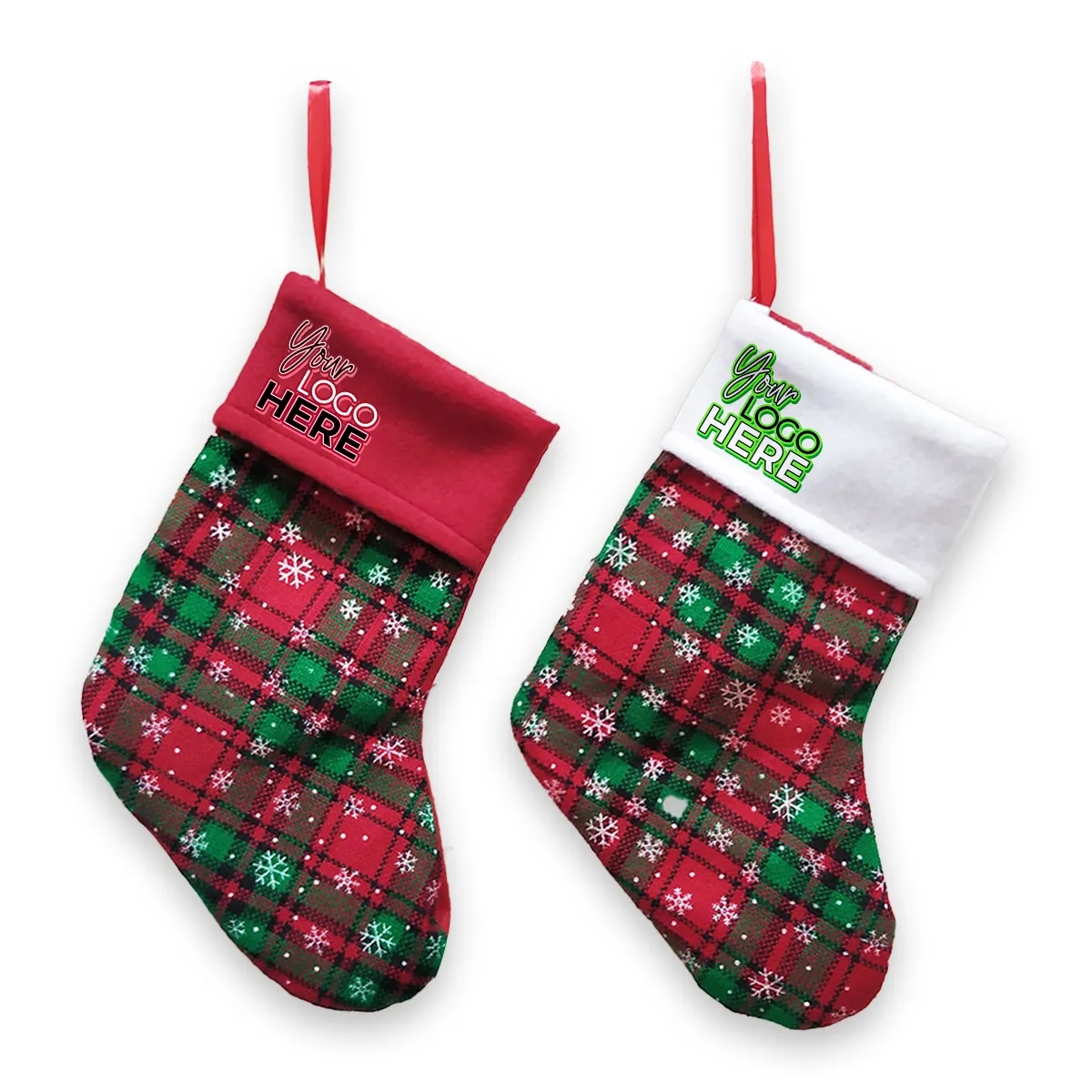 Christmas Gift Socks Decoration Ornament Candy Stuffer Bag 1
