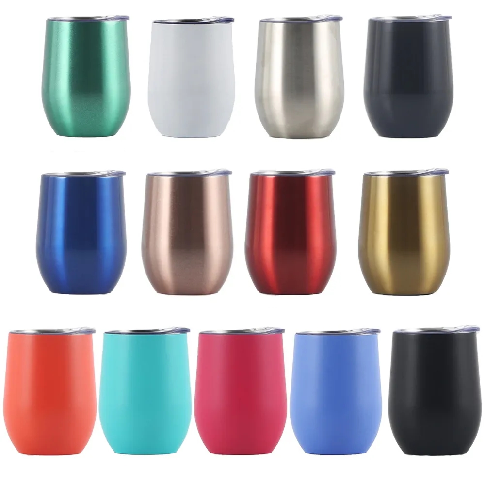 12oz Double Wall Vacuum Stainless Steel Tumbler Cup 4