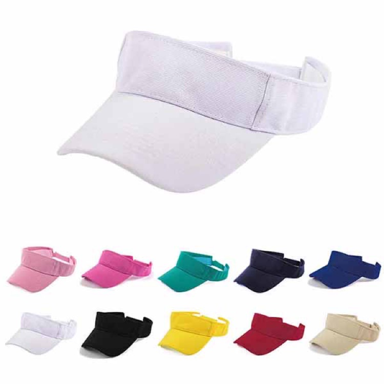 Plain Men Women Sport Sun Visor 8
