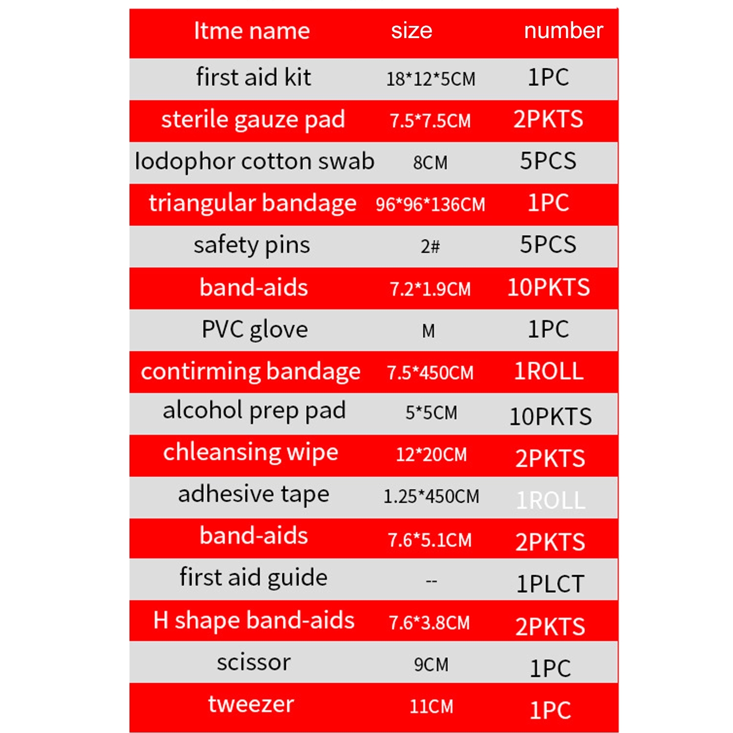 46 Pieces Pocket First Aid Kit 2