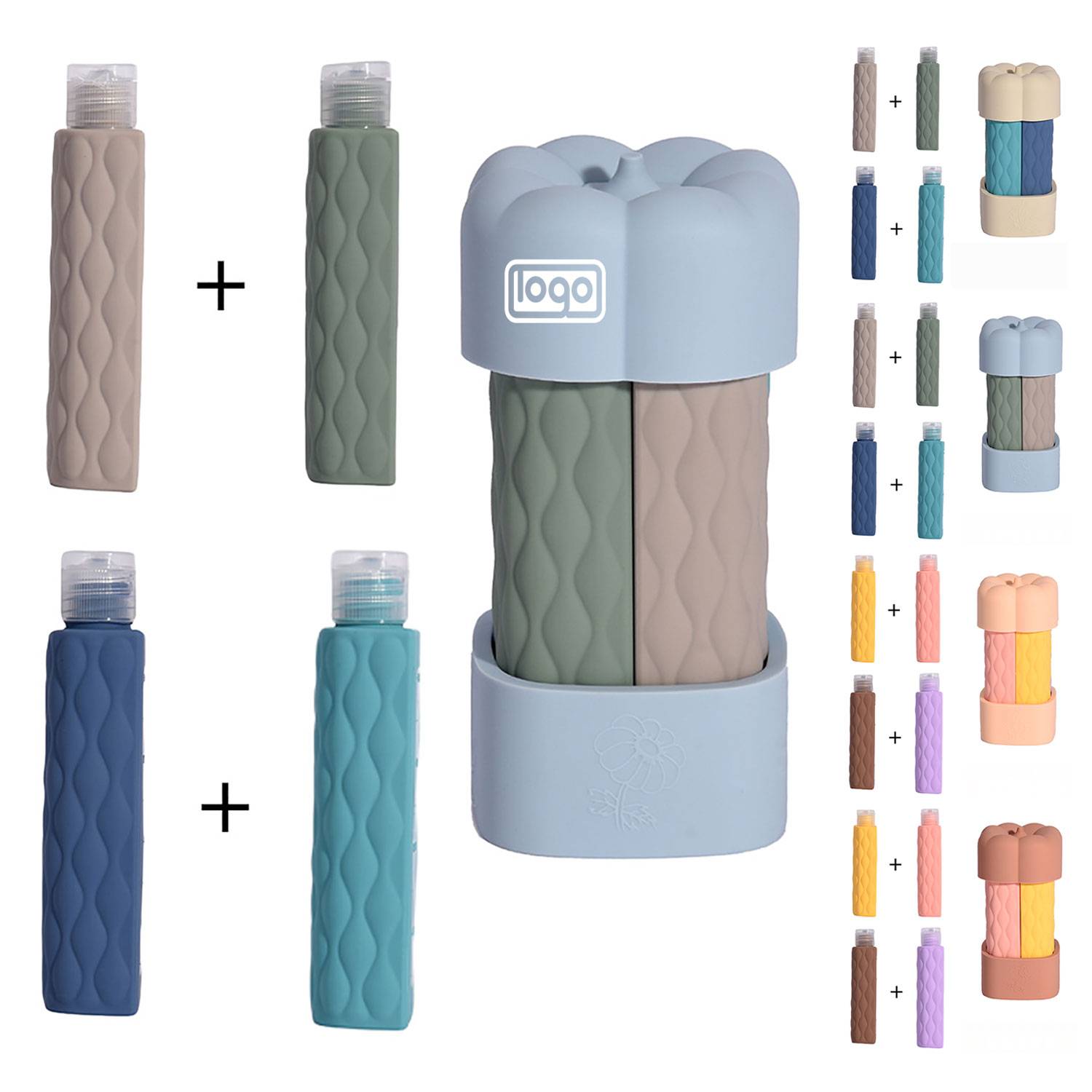 Travel Bottles for Toiletries 4 in 1 7