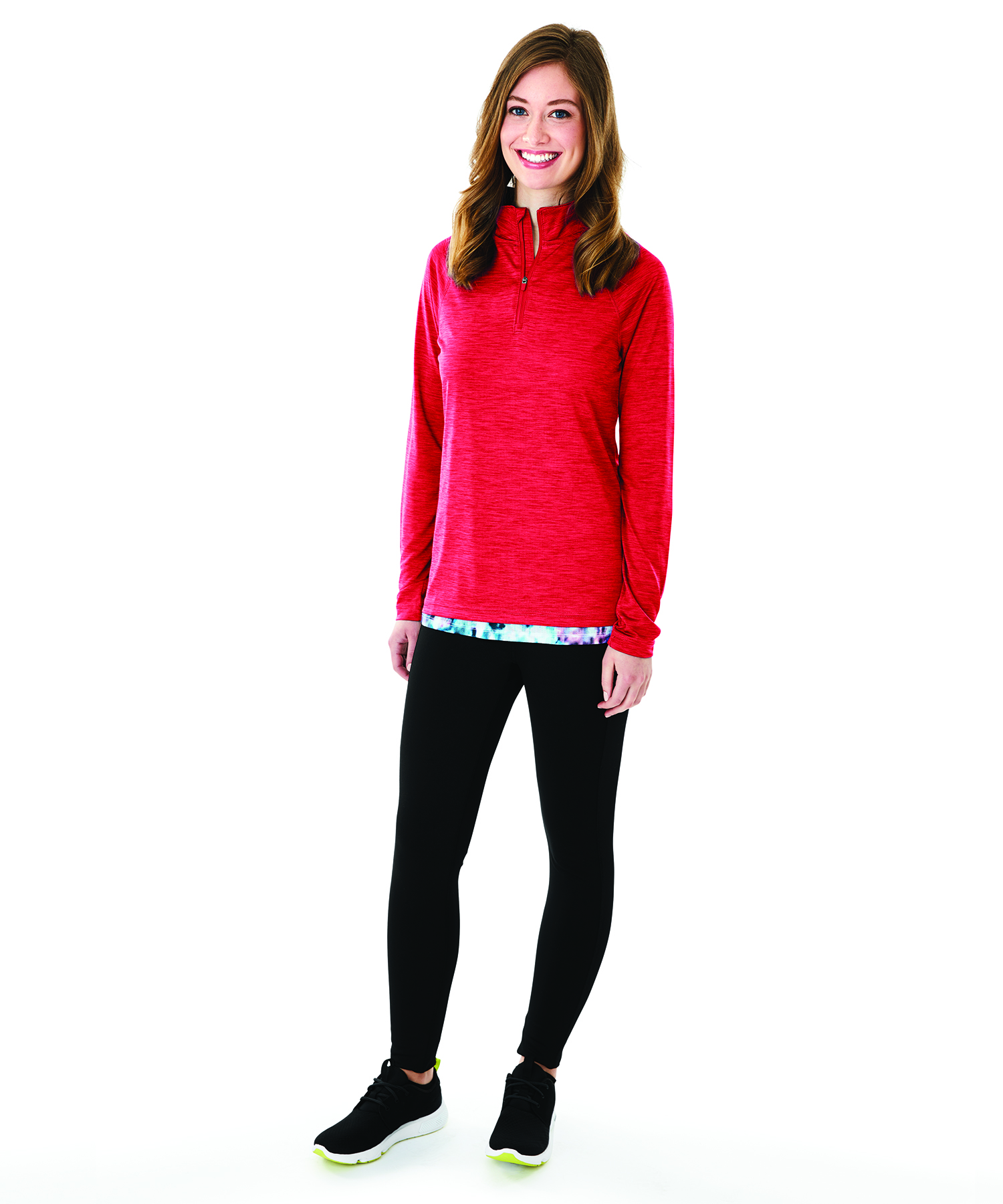 Women's Space Dye Performance Pullover 34
