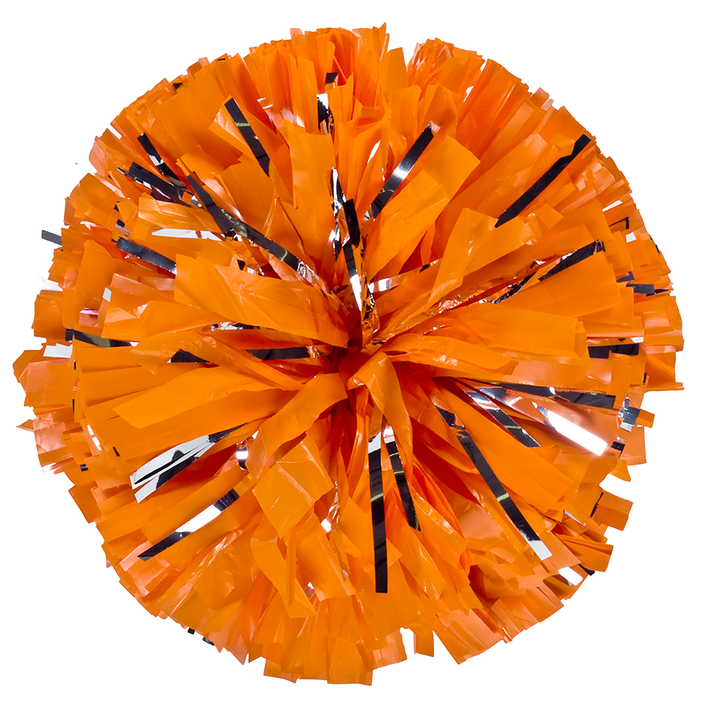 Custom Plastic Show Pom with Glitter 18