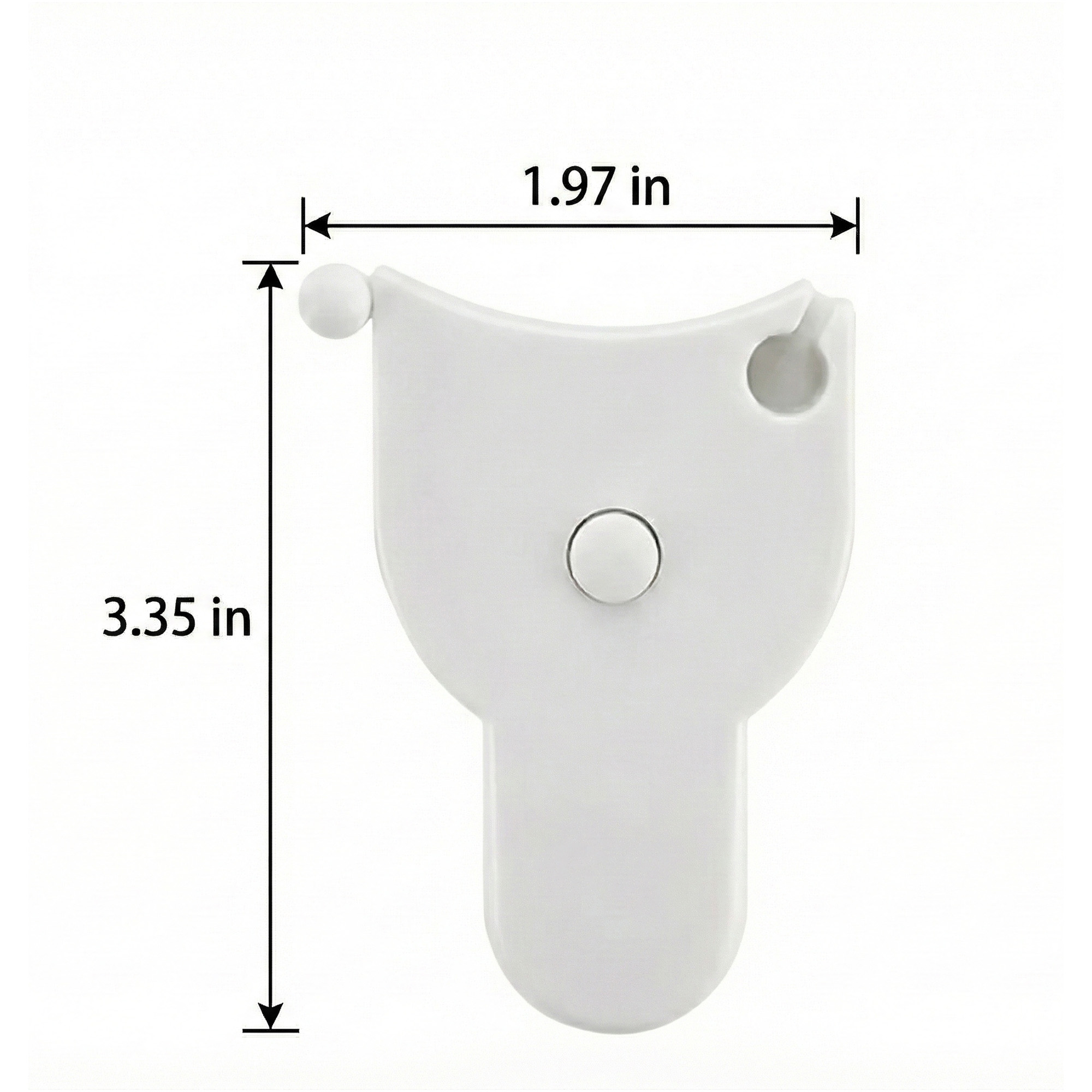 Retractable Body Measuring Tape With Locking Pin And Push Button 3