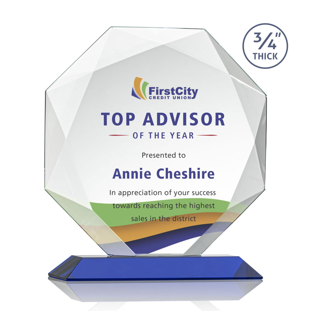 Bradford VividPrint™ Award - Blue 8