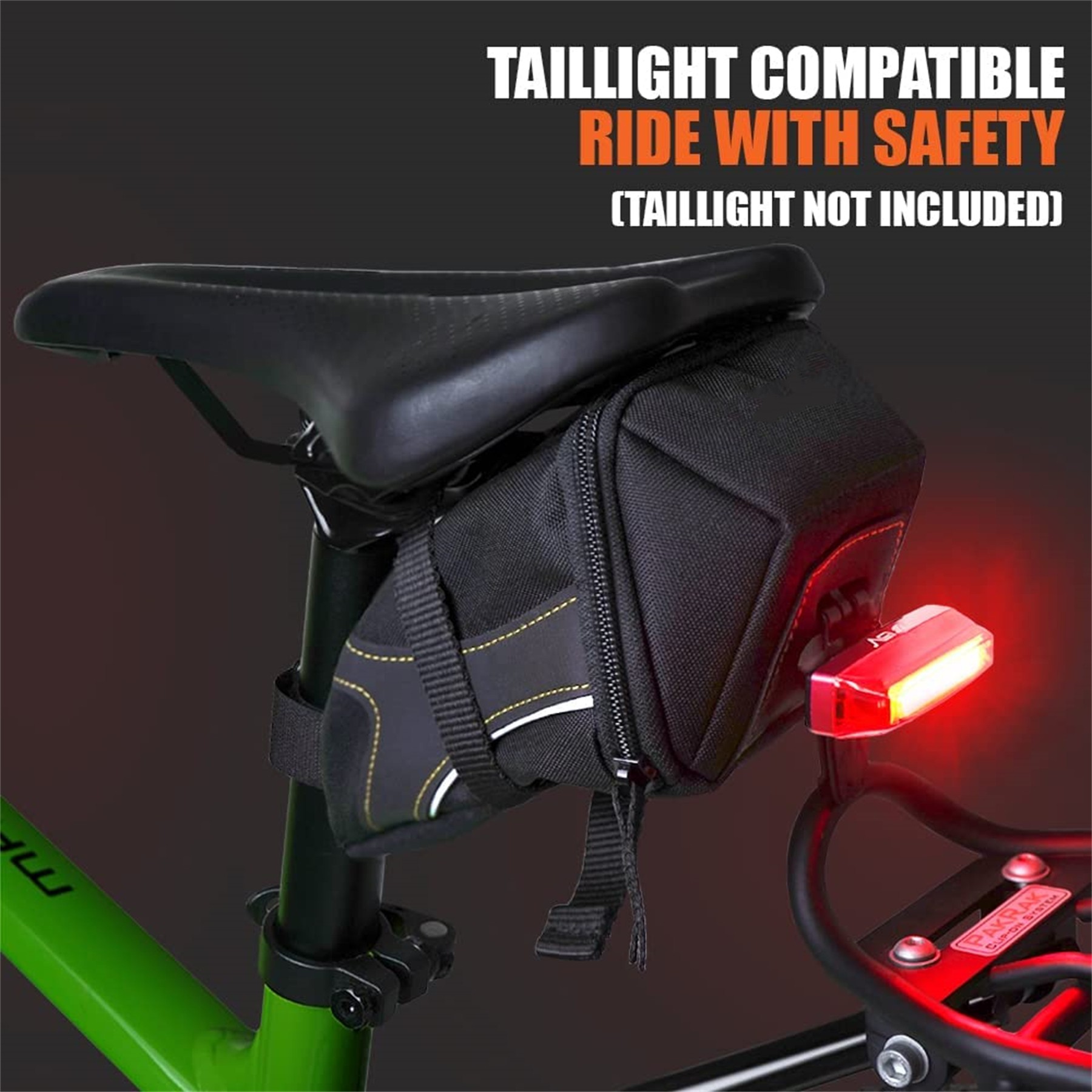 Strap-On Bike Saddle Bag 3