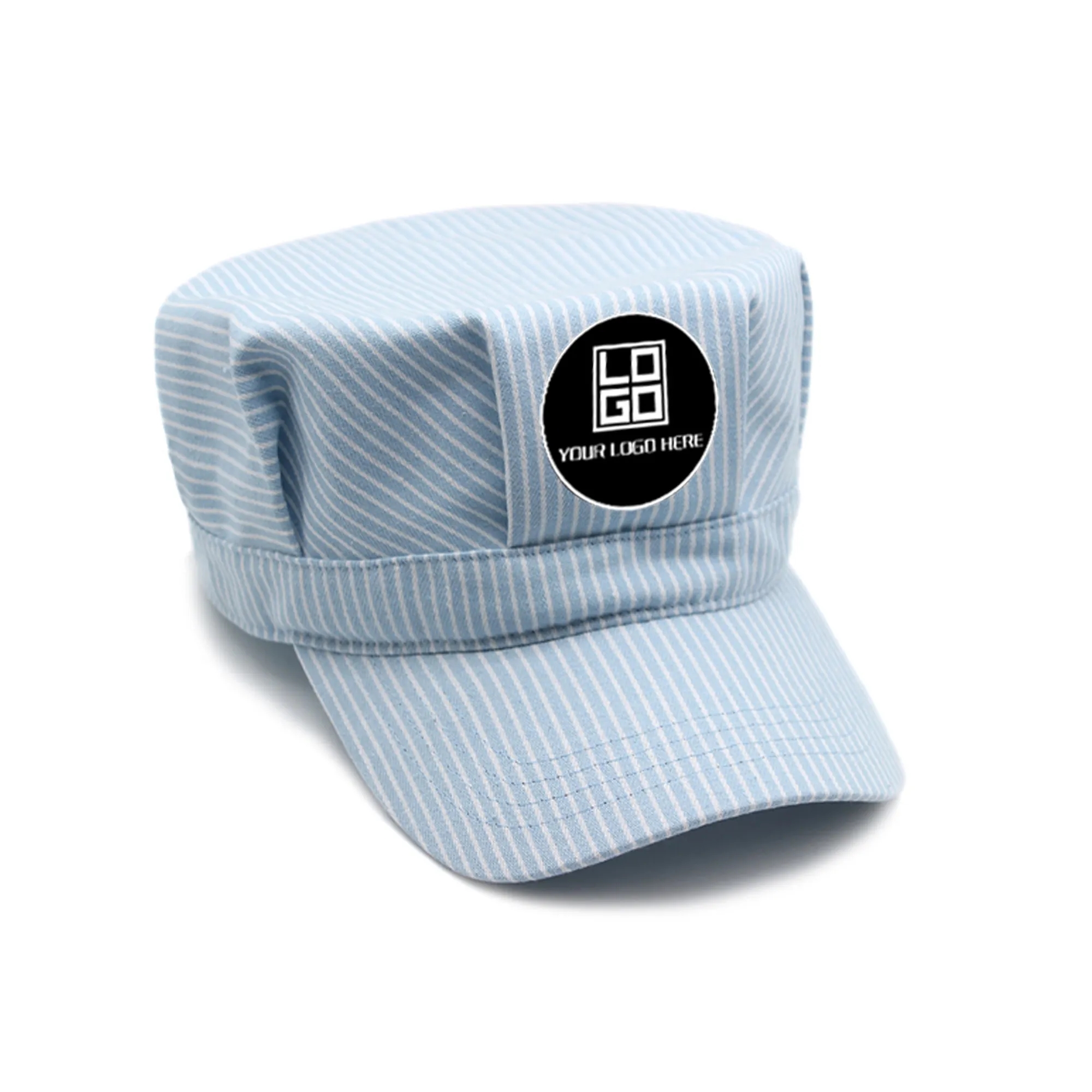 Train Engineer'S Flat Top Hat 2