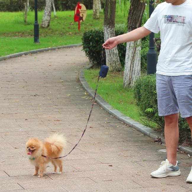 Custom Dog Poop Waste Bag Holder & Attached Zipper Dispenser 2