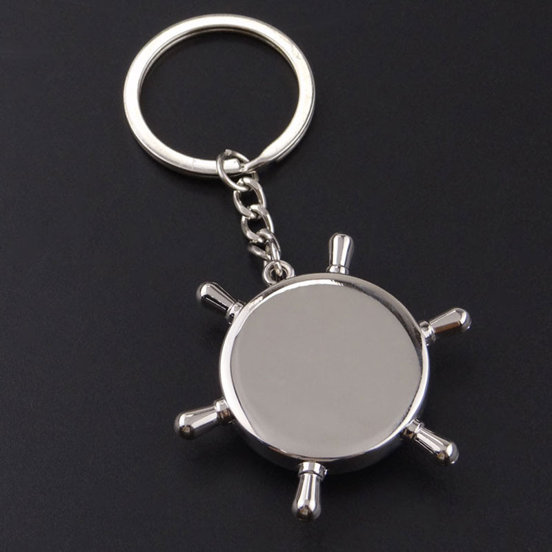 Metal Rudder Compass w/Keychain 5