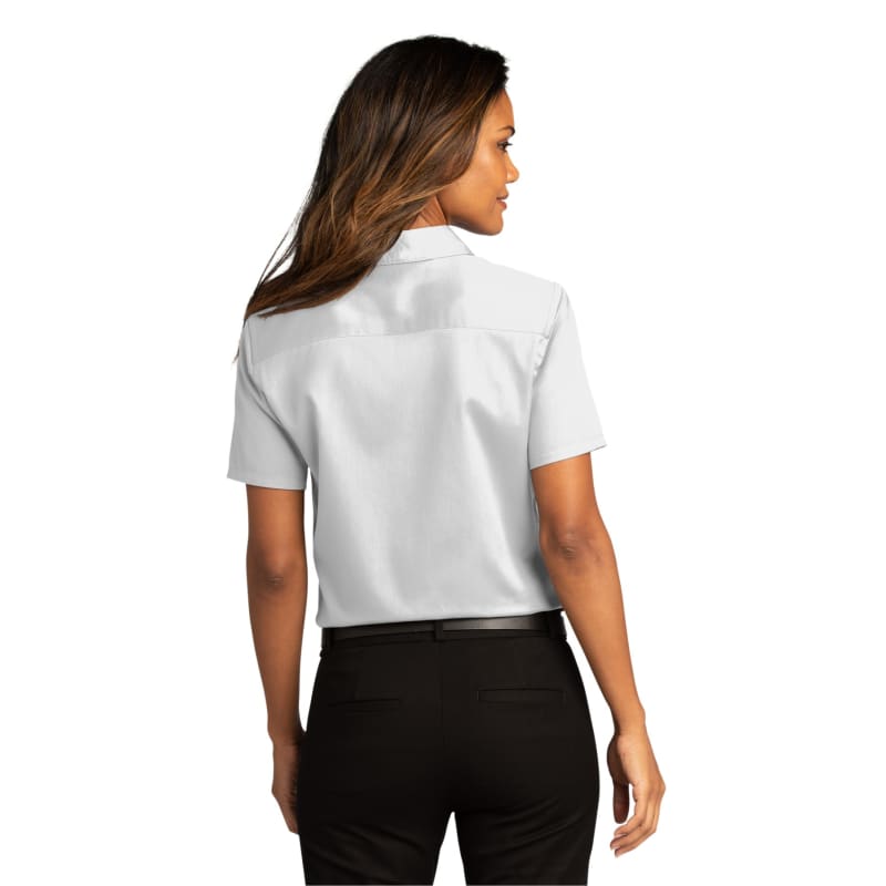 Port Authority Ladies Short Sleeve SuperPro React Twill Shirt. 2