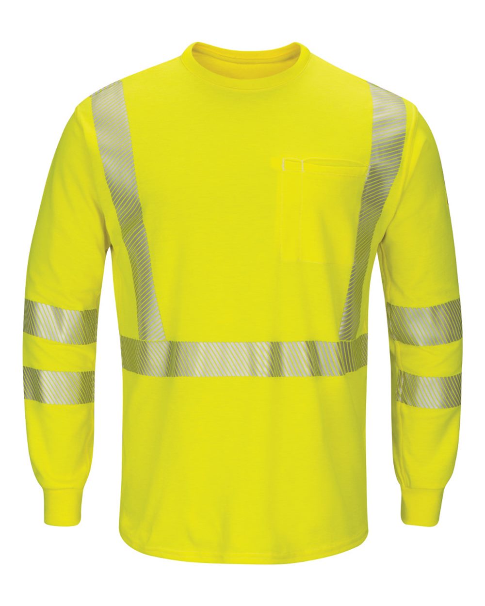 Hi-Visibility Lightweight Long Sleeve T-Shirt Tall Sizes
