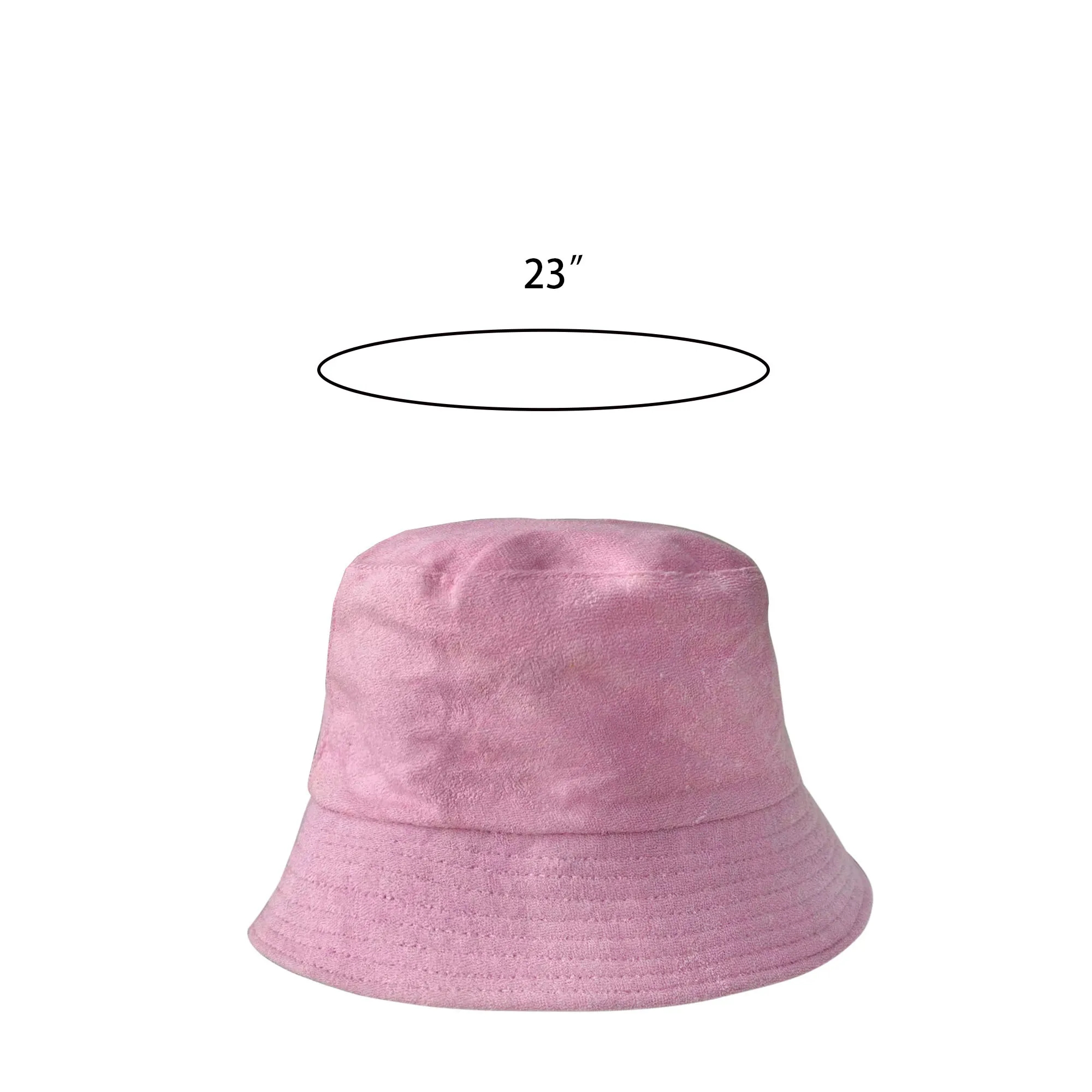 Adjustable Terry Cloth Bucket Hat 4